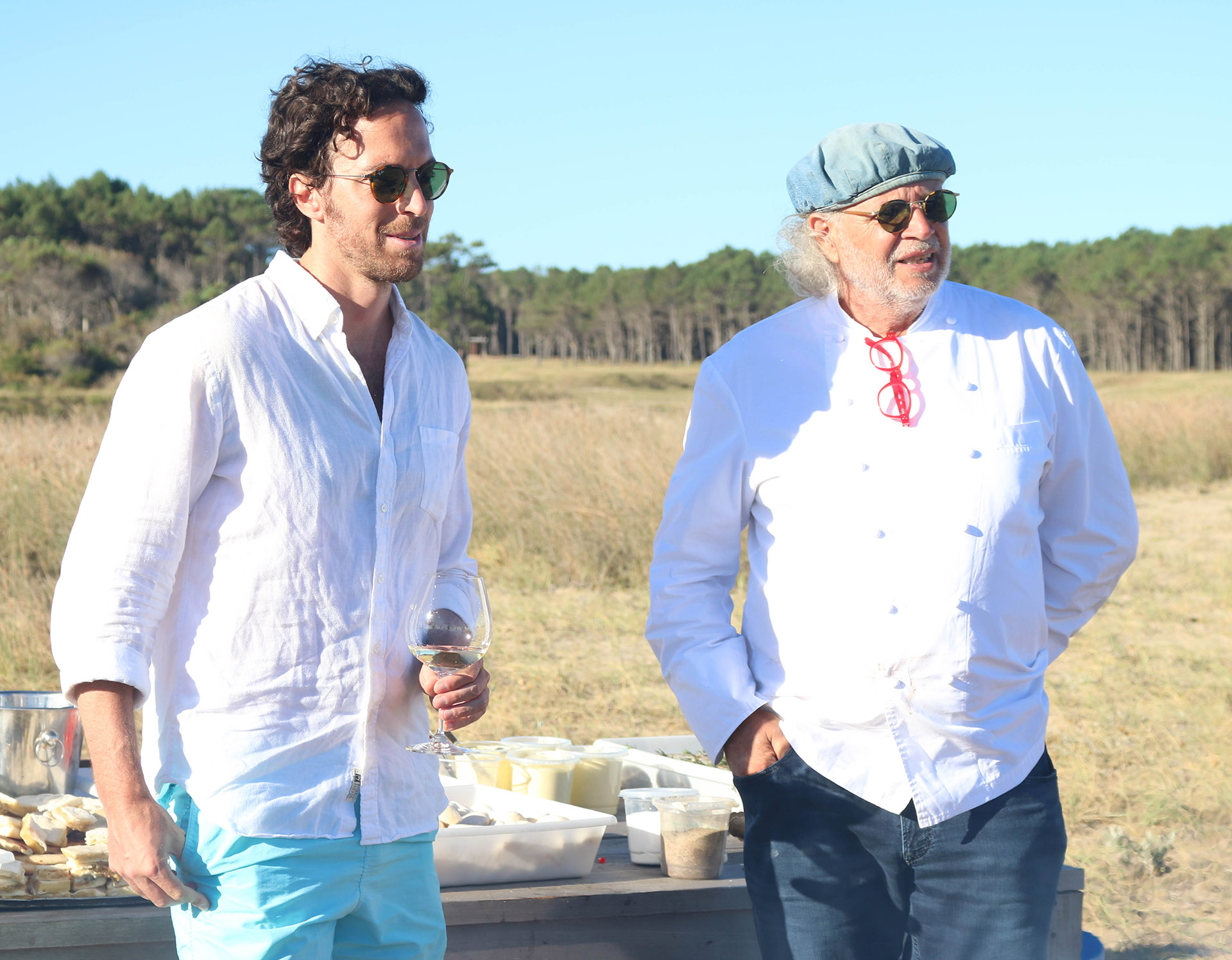 Roger Zaldivar y Francis Malmann