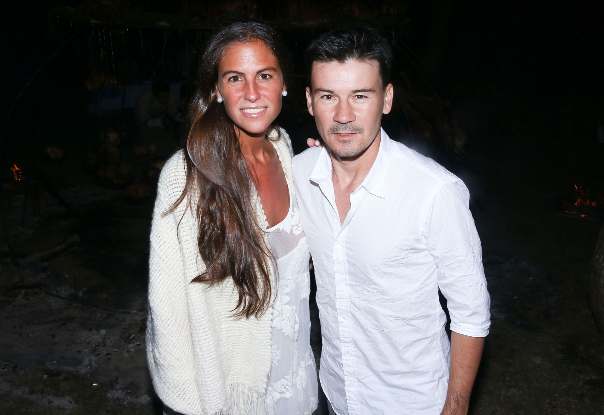 Guillermo Coria y su mujer Carla