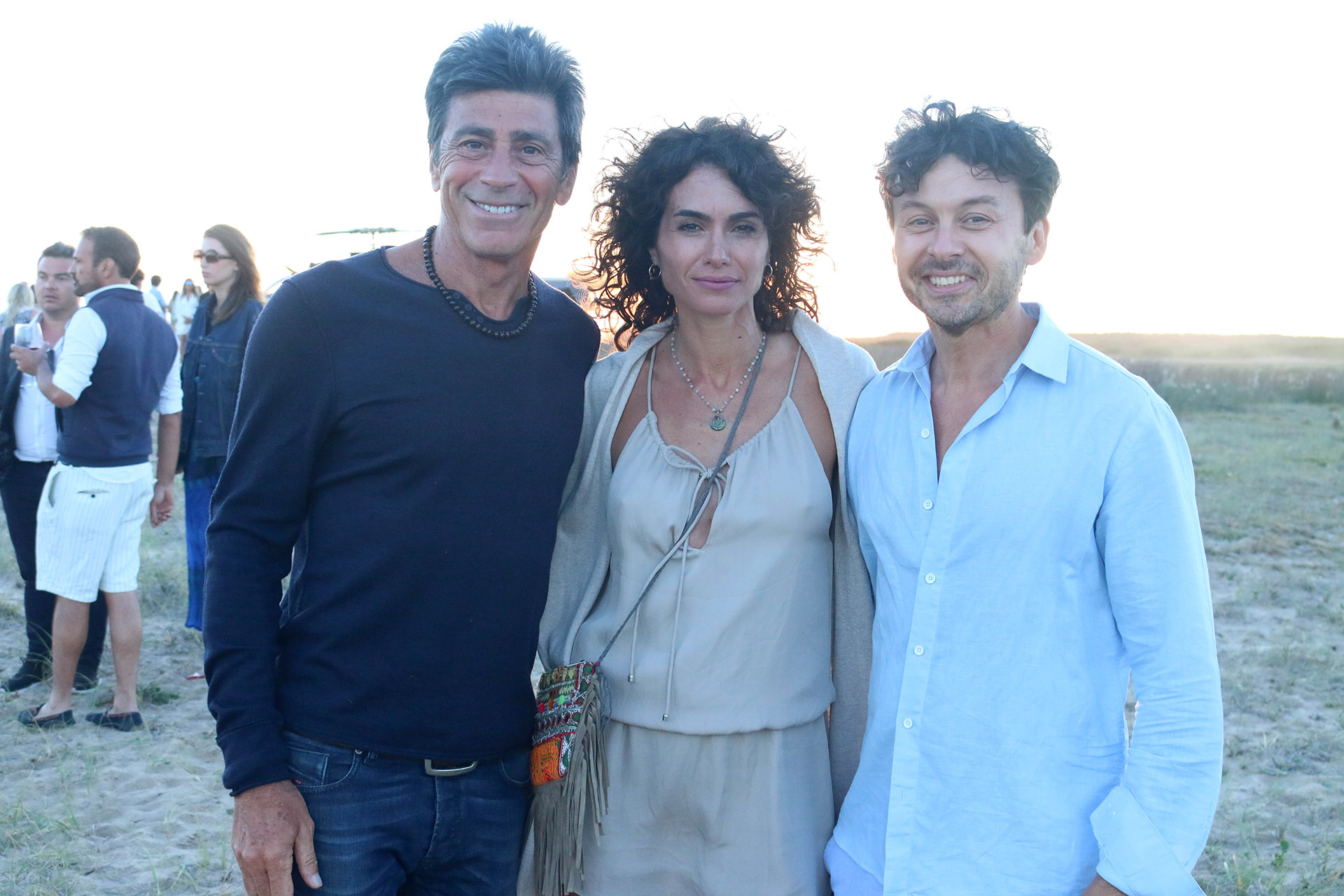 Nicolás Repetto, Florencia Raggi y Wally Diamante en Las Cárcavas
