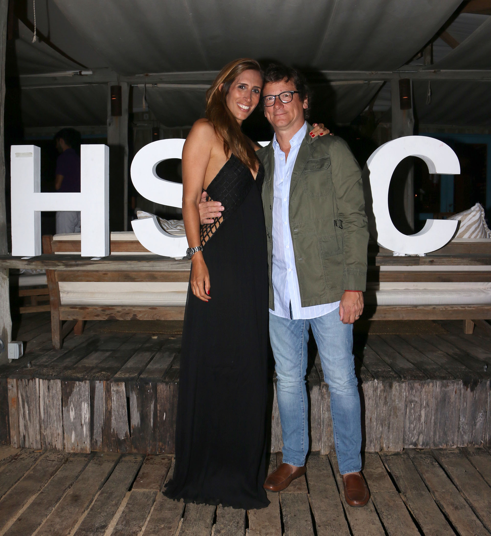 El presidente de HSBC Argentina, Gabriel Martino, y su mujer Florencia Perotti fueron los anfitriones de uno de los eventos más exclusivos del calendario esteño