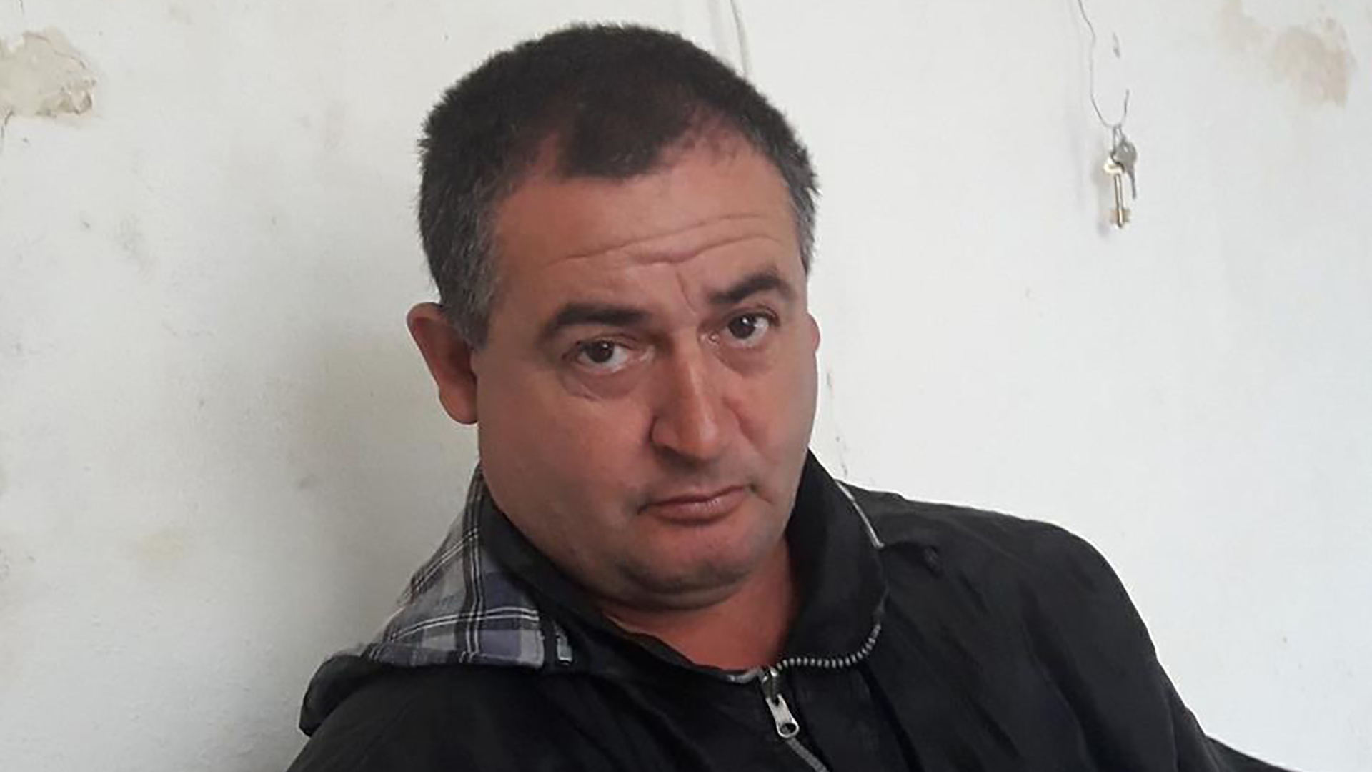Carlos López, aprehendido anoche por la Policía Bonaerense.