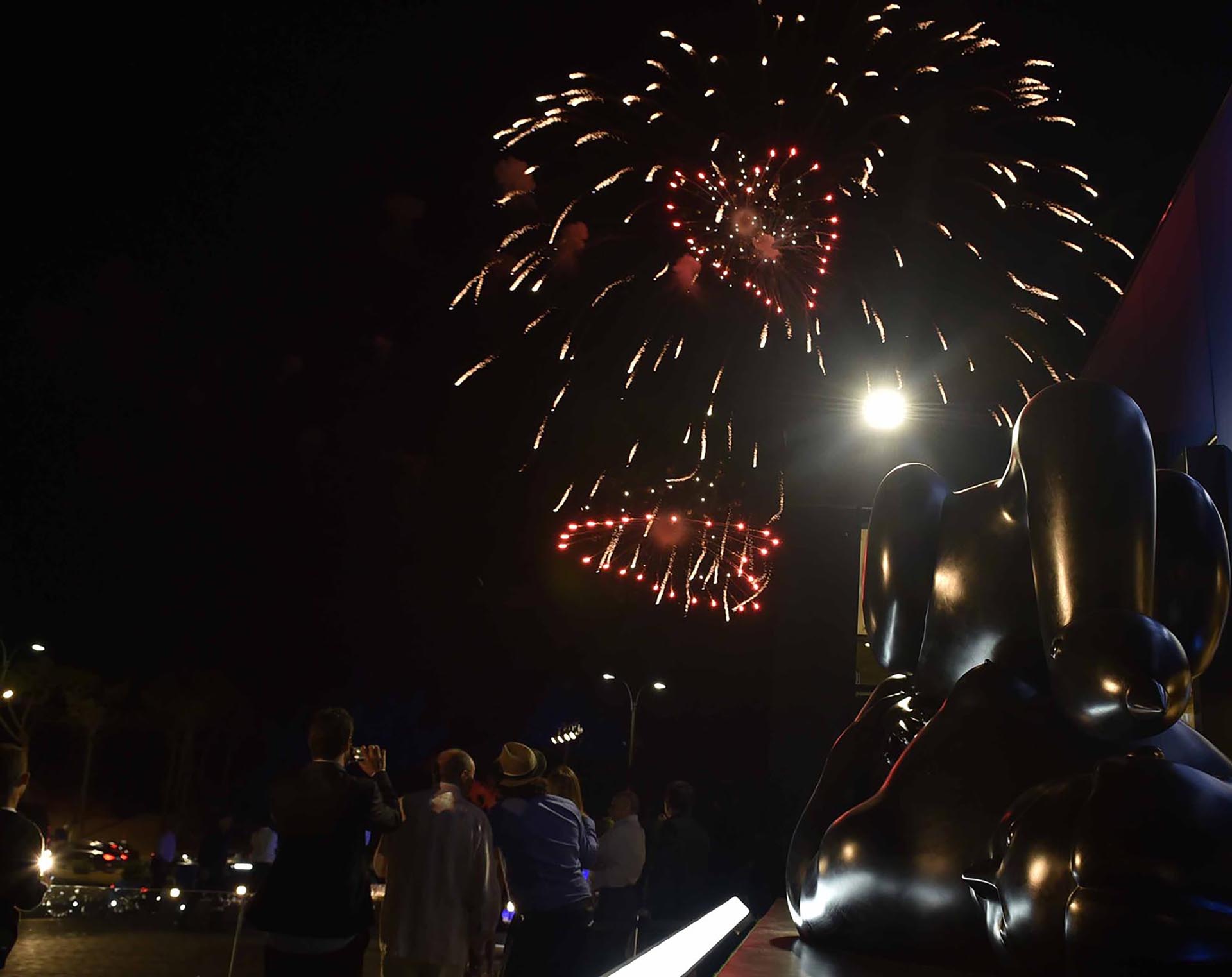 La gran noche culminó con un show de fuegos artificiales /// Fotos: GM Press Punta