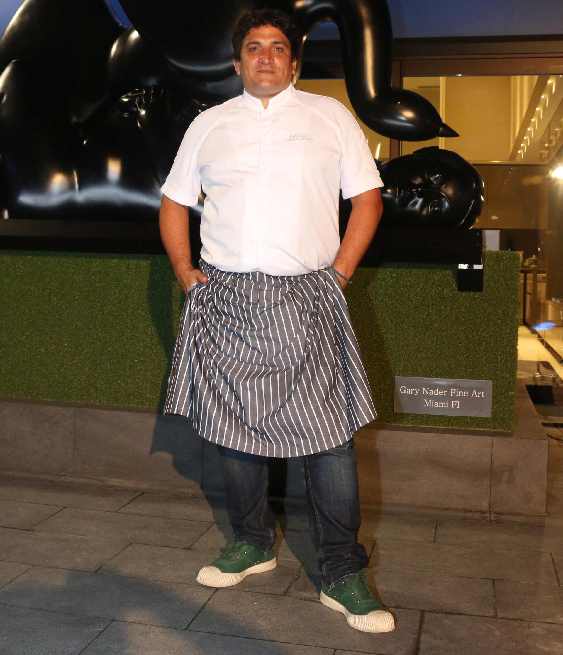 El gran chef Mauro Colagreco, dos Estrellas Michelin