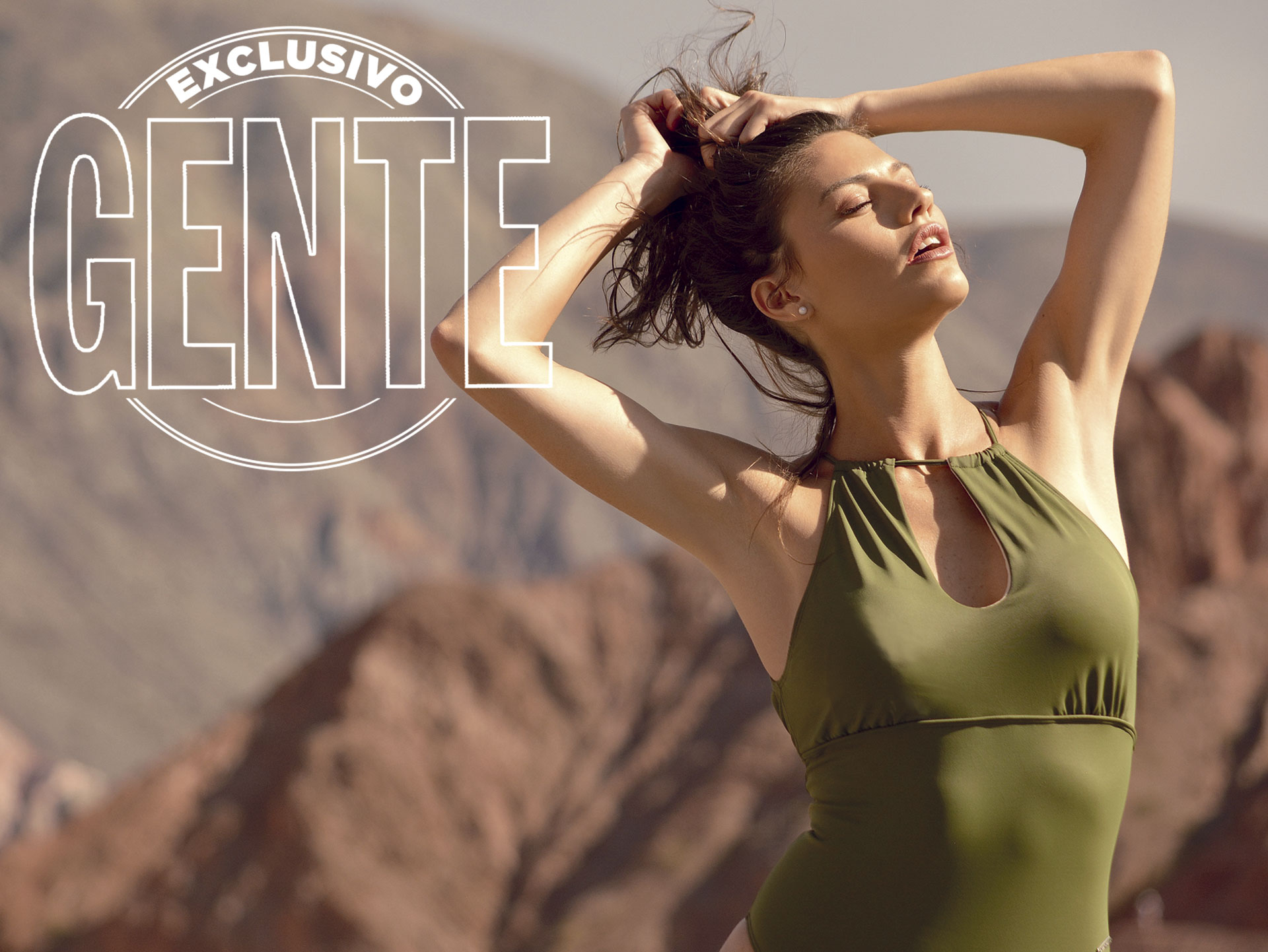 Jujuy Jiménez extraña el clima de su tierra natal Foto: Paula Toffolo para GENTE