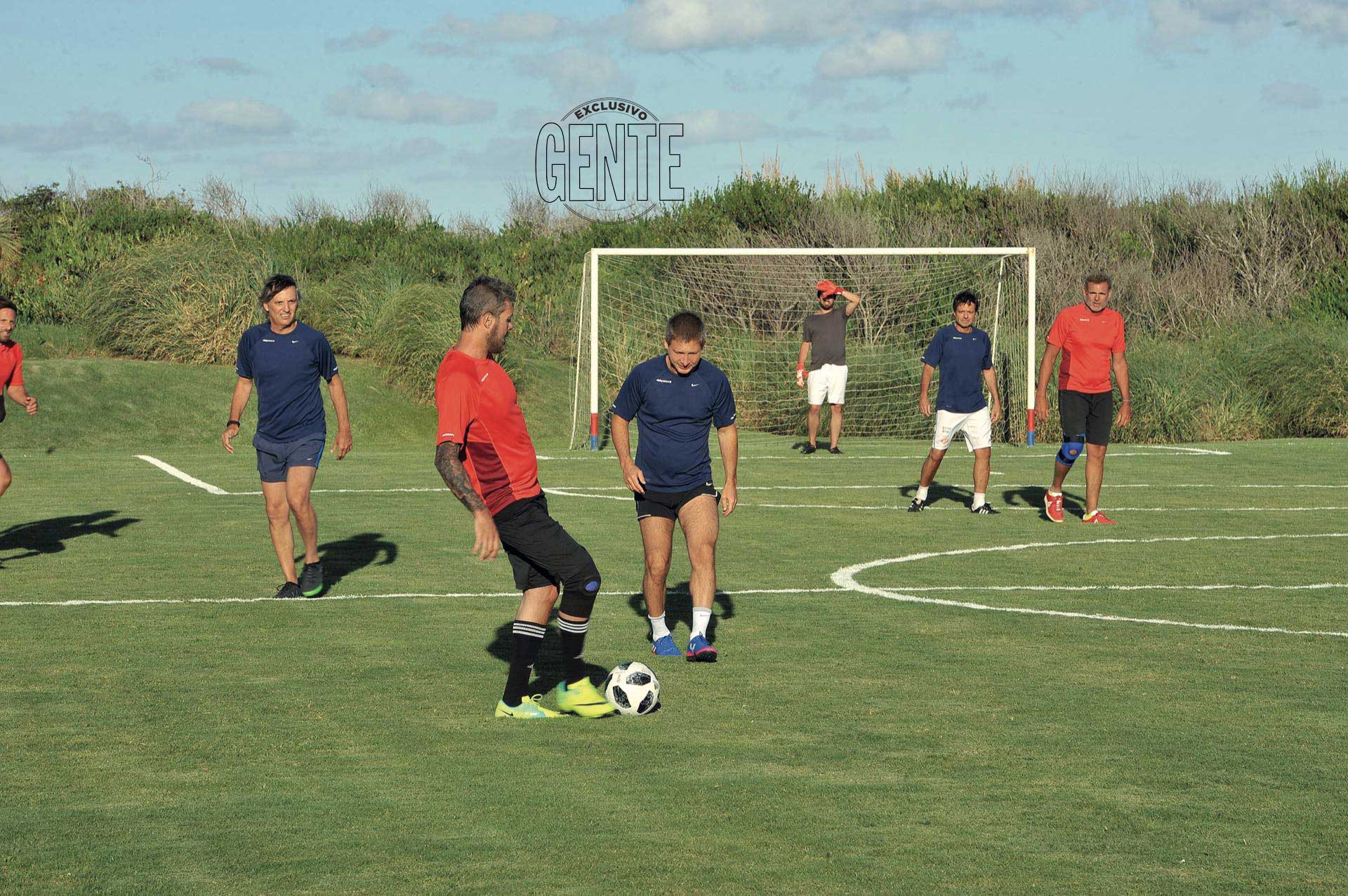 Suar vs. Tinelli. Foto: Julio Ruiz/GENTE