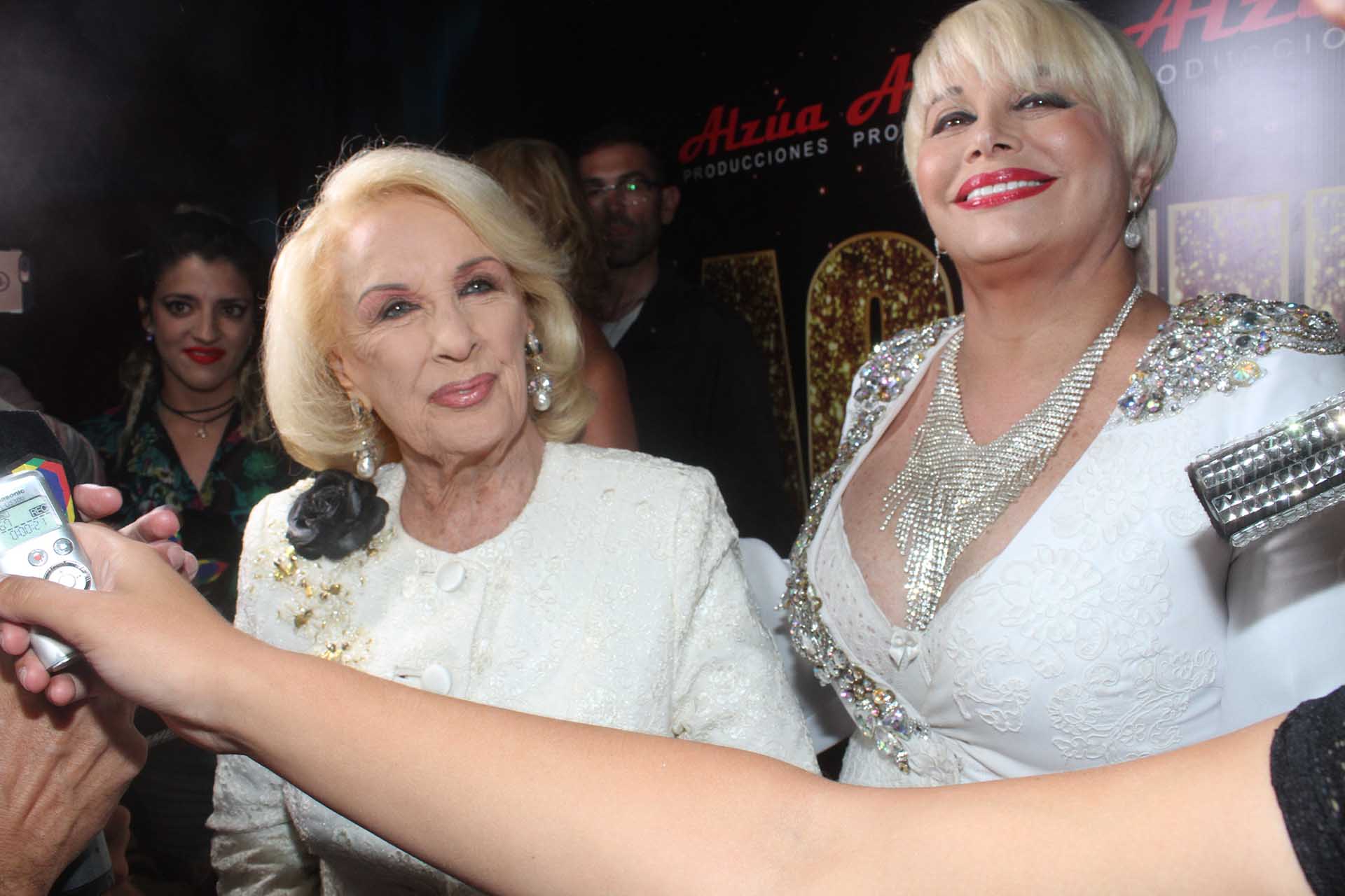 Mirtha Legrand fue a ver “Magnífica”, la revista de Carmen Barbieri en Mar del Plata (Eduardo Aguada)