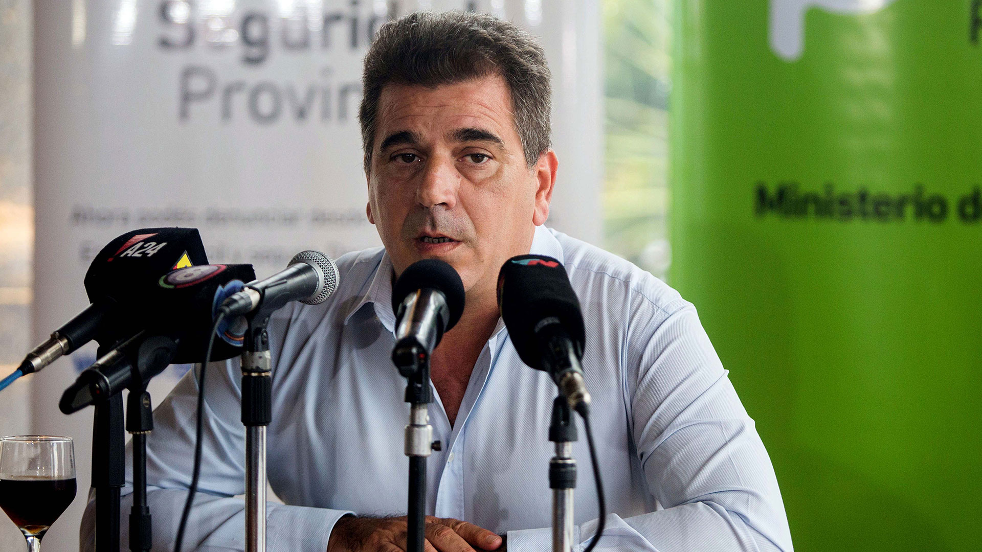 El ministro de Seguridad, Cristian Ritondo (foto de archivo)