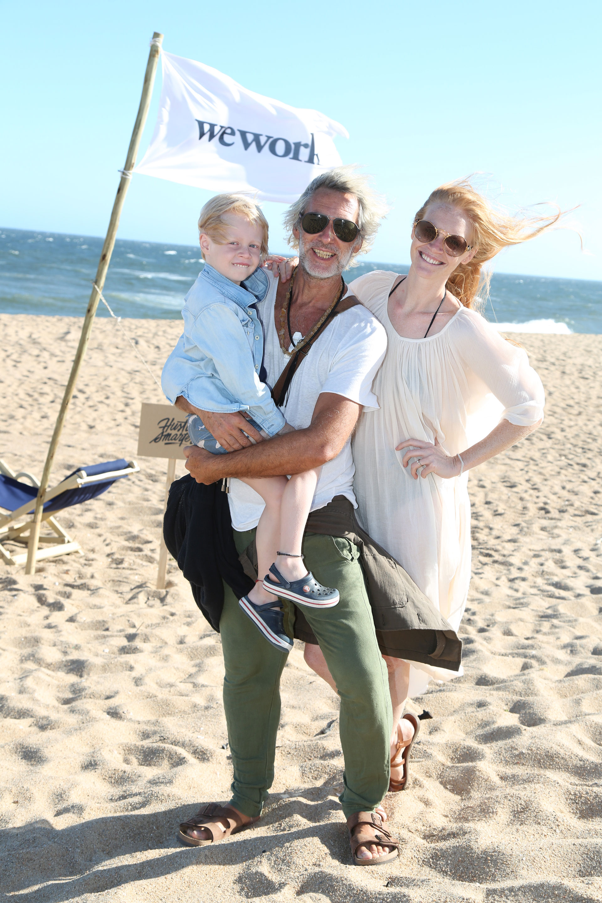 Chino Moro junto a su familia
