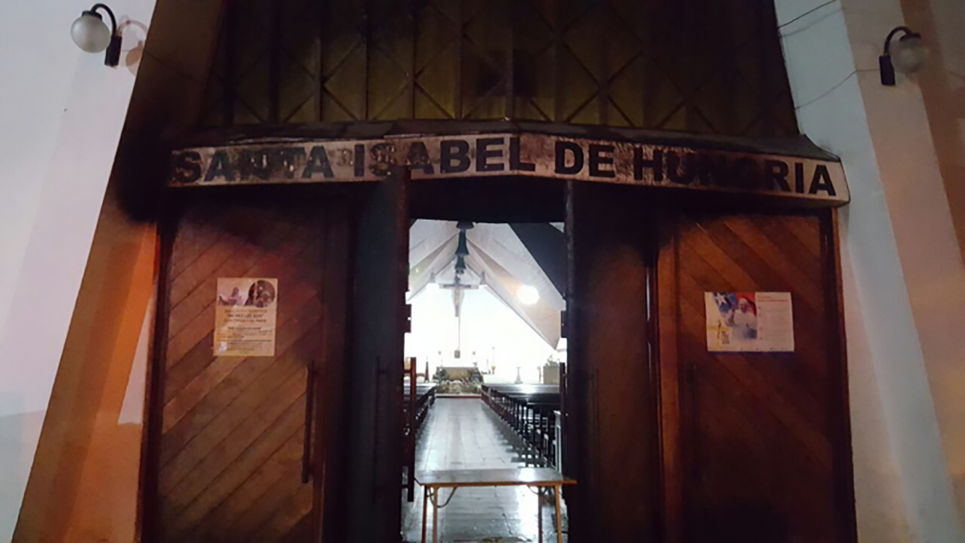 El ataque contra la iglesia Santa Isabel de Hungría