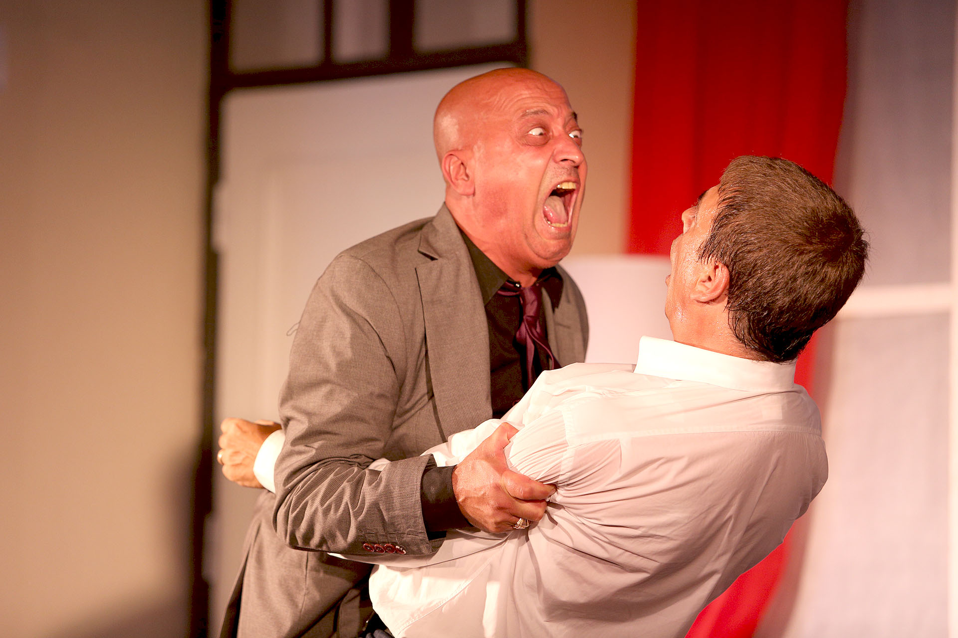 Pablo Pirrotta y René Bertrand