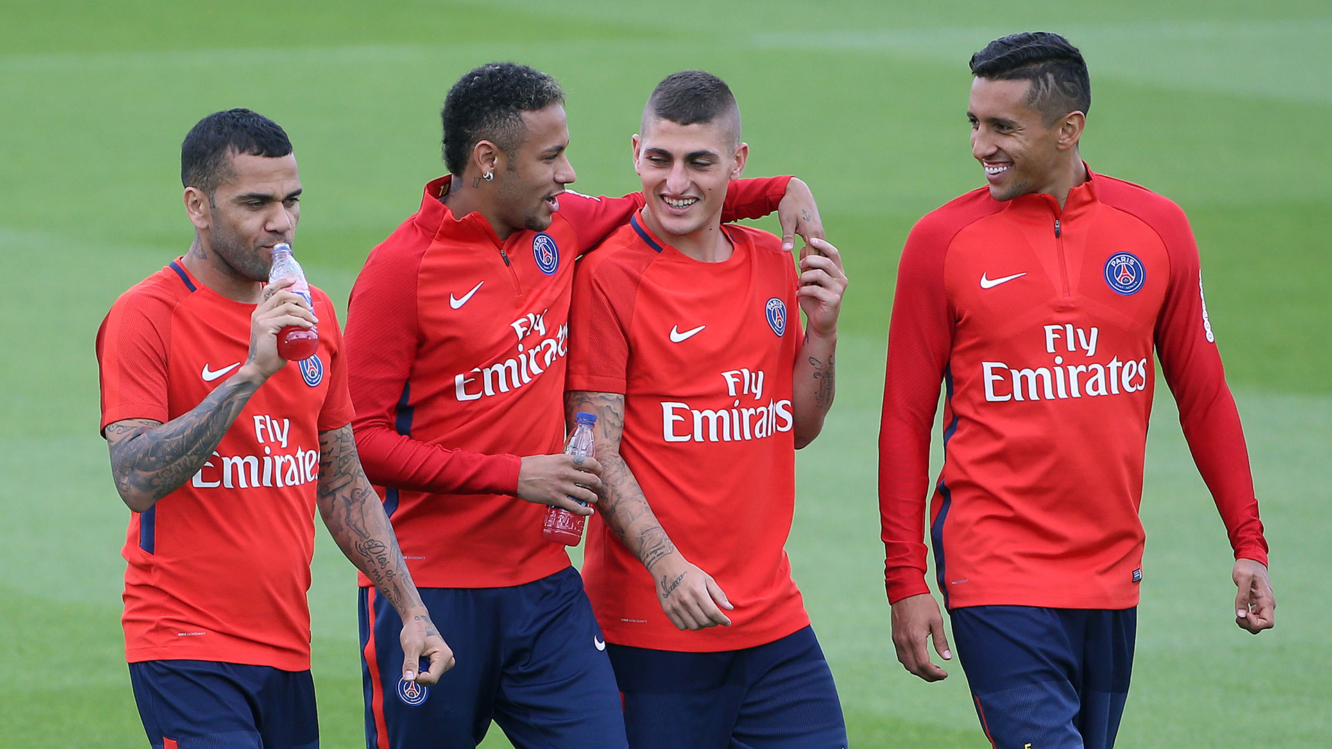 Neymar y Dani Alves han potenciado al clan brasileño (Getty Images)