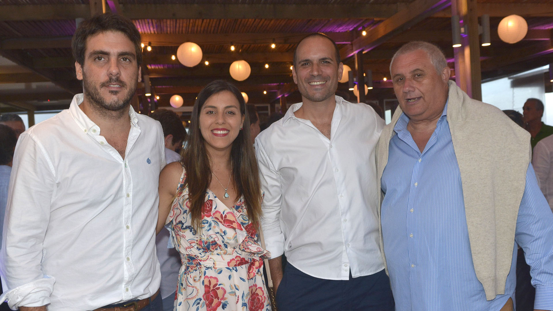 Martin Gratadoux y Sra, Sebastian Trivero y Enso Olocco.