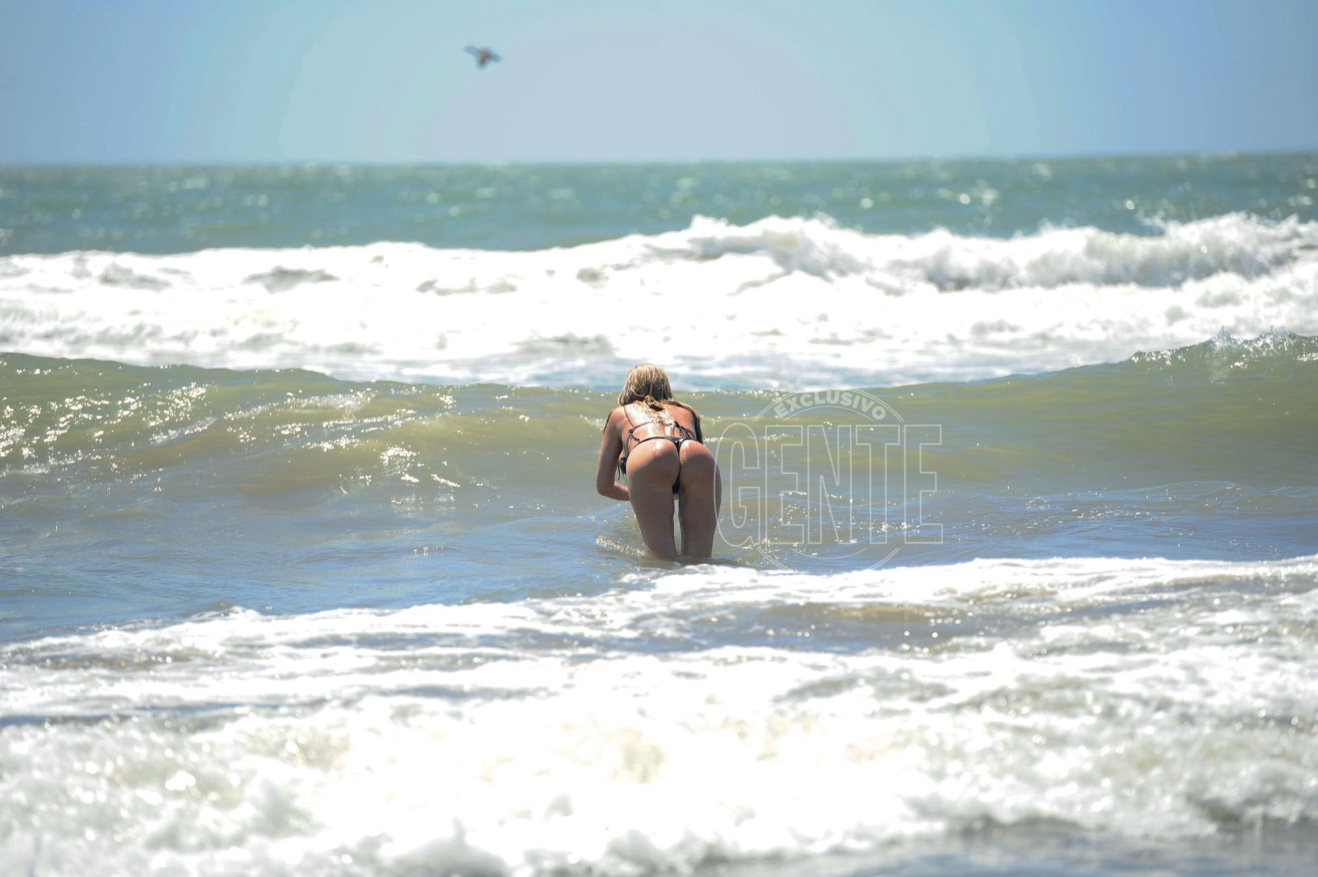 Graciela Alfano en Mar del Plata. Foto: Diego García/GENTE