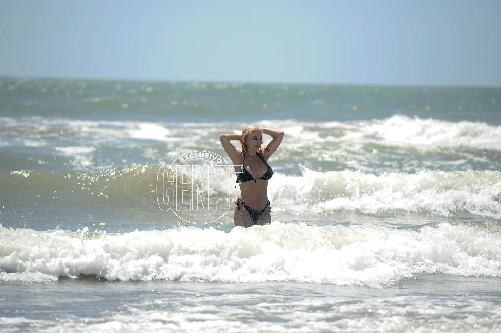 Graciela Alfano en Mar del Plata. Foto: Diego García/GENTE