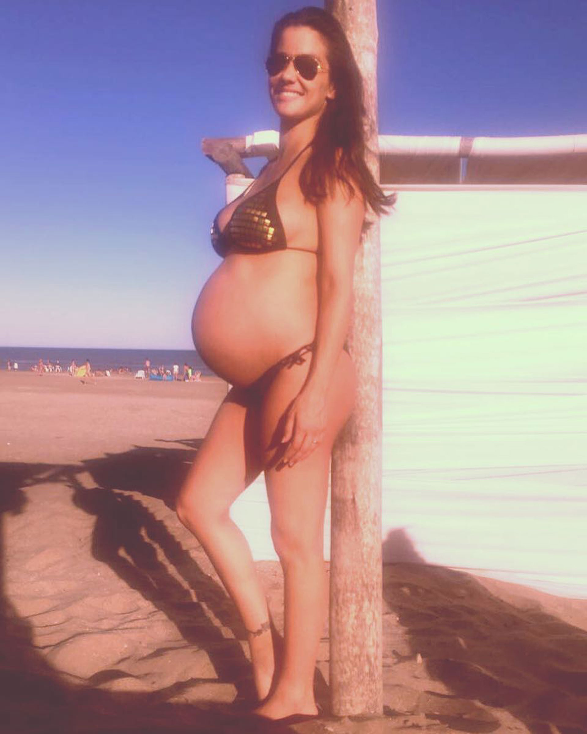 La exparticipante de Combate junto a Fernando Beni se conviertieron en padres de Gennaro y formaron una hermosa familia.