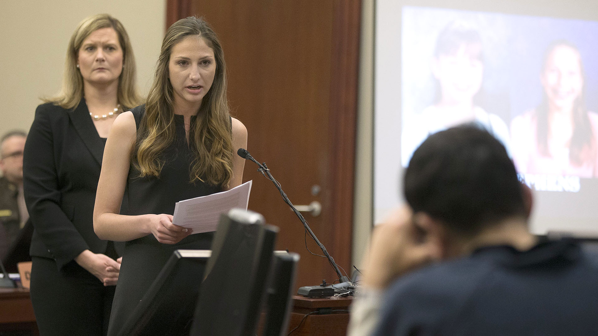 Kyle Stephens brindó su testimonio durante los procedimientos judiciales en la fase de sentencia