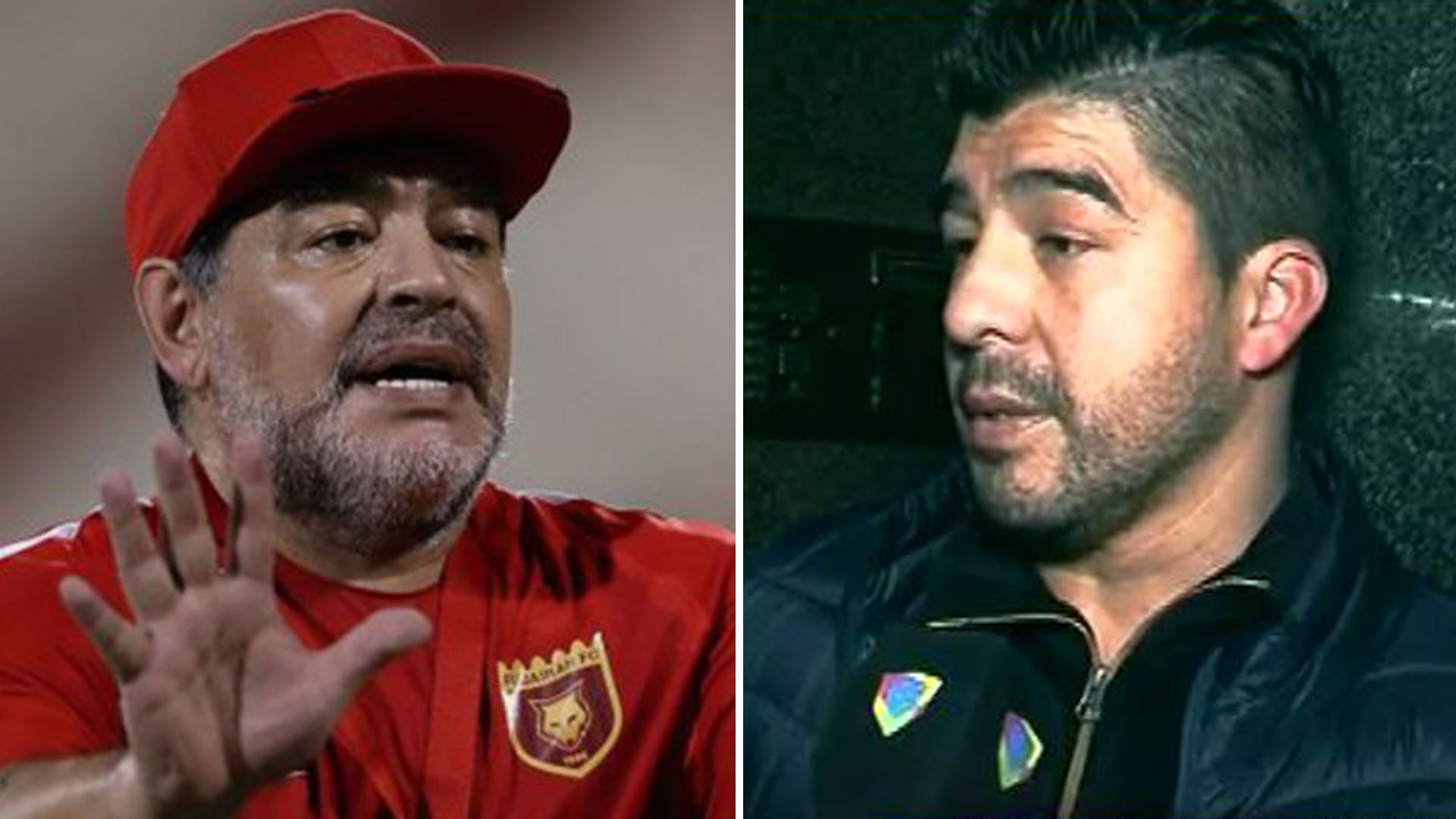 Diego Maradona y “El Chino” Maradona