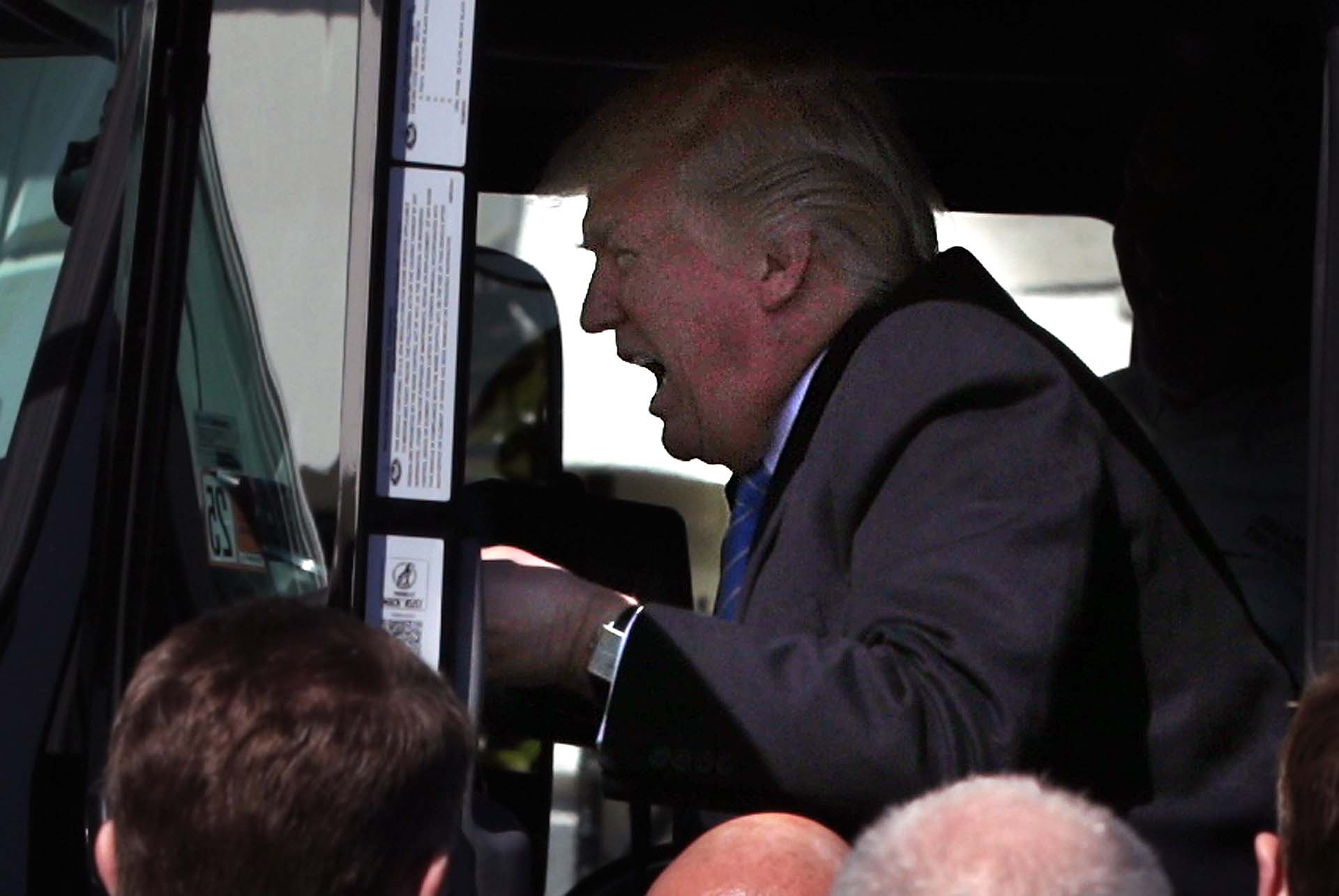 23/3/2017 Donald Trump en la convención de de la Asociación Nacional de Camioneros
