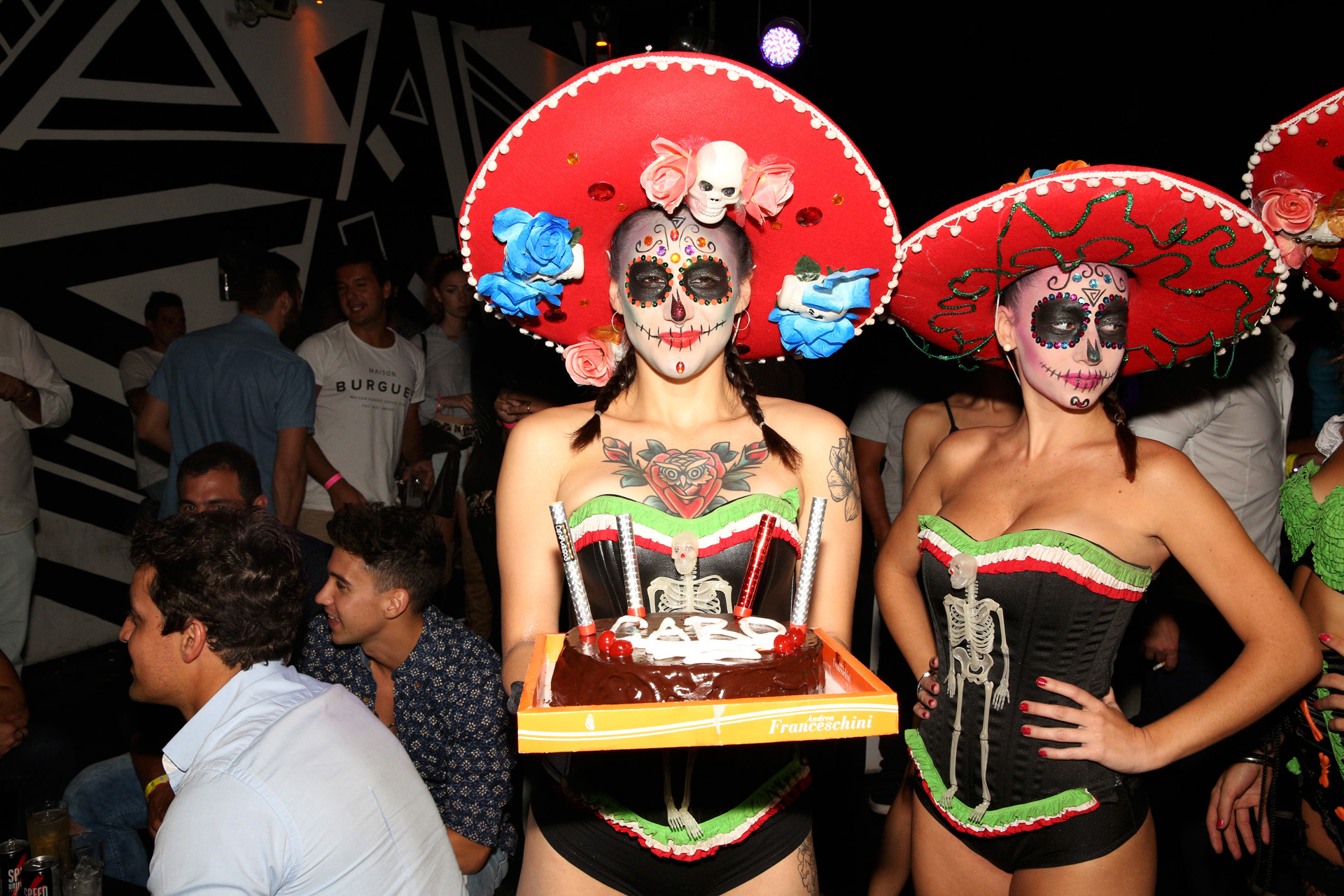 El cumpleaños tuvo decoración al estilo mexicano