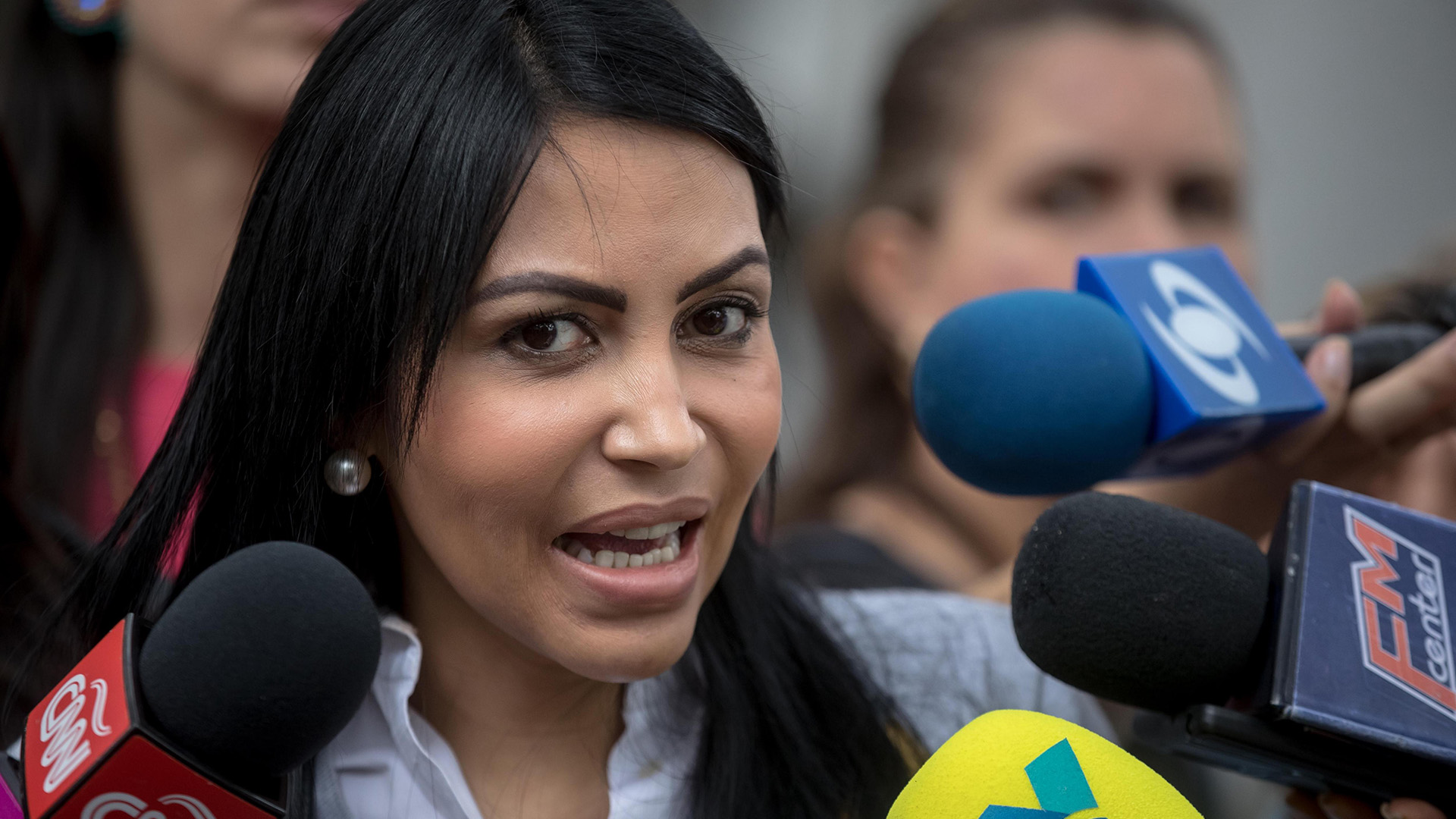 Delsa Solórzano pidió protección para los hijos de Díaz Pimentel, otro de los agentes sublevados asesinados (EFE)
