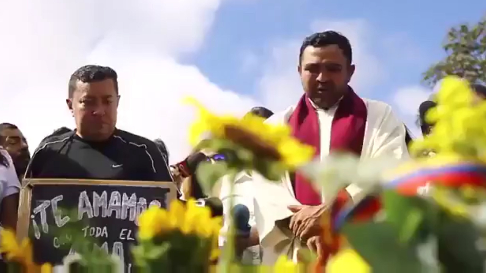 El sacerdote valoró los ideales de libertad y justicia de Óscar Pérez