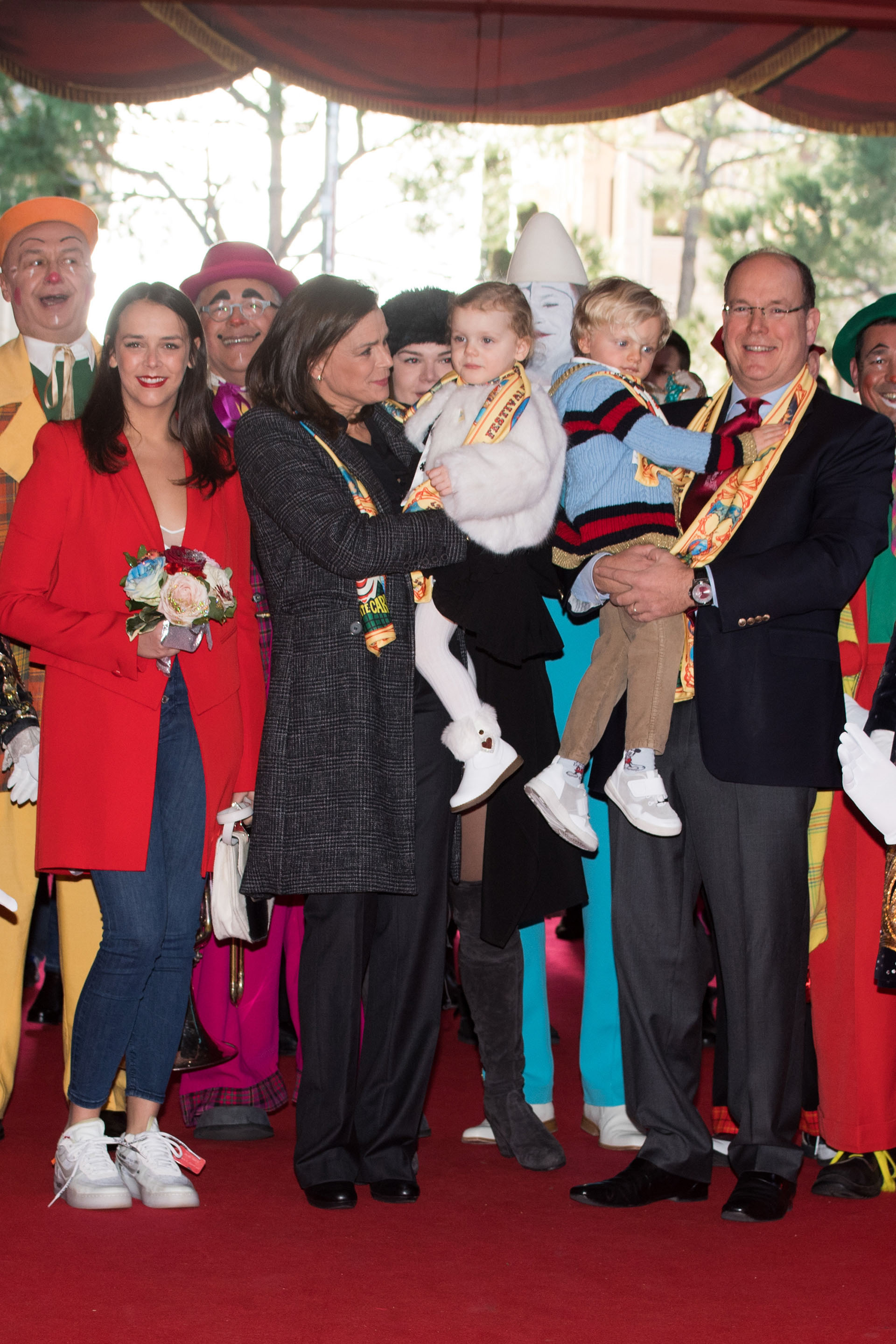 Todos los años, la familia real participa del Festival Internacional de Circo de Monte Carlo, uno de los eventos más importantes del calendario monegasco