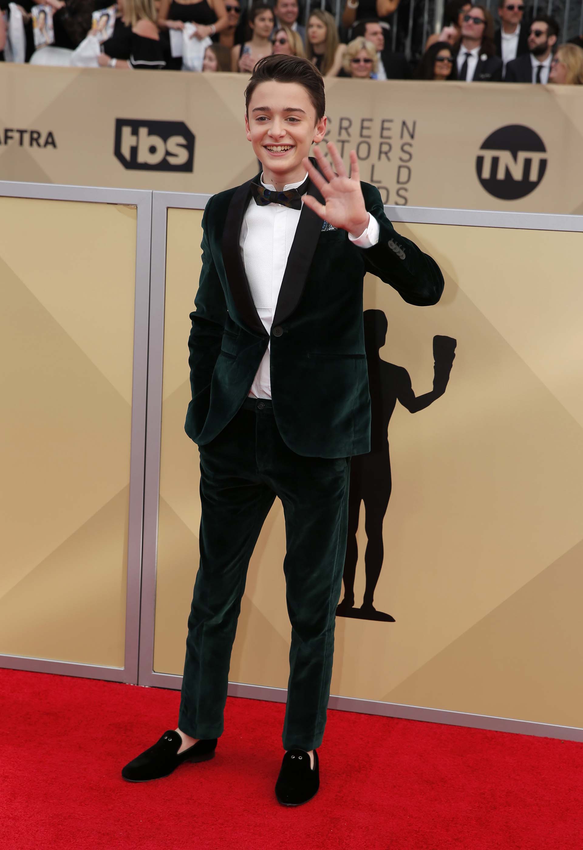 Noah Schnapp (REUTERS/Monica Almeida)