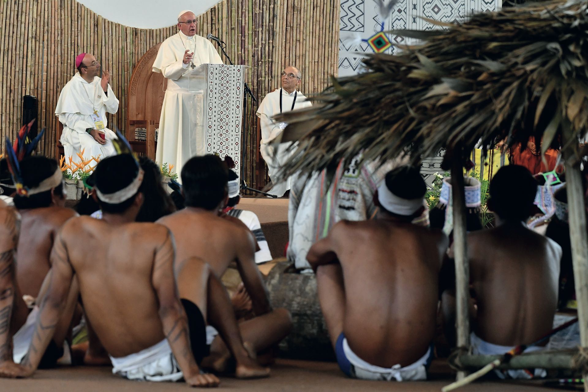 El discurso del papa a las comunidades del Amazonas de Peru, Brasil y Bolivia