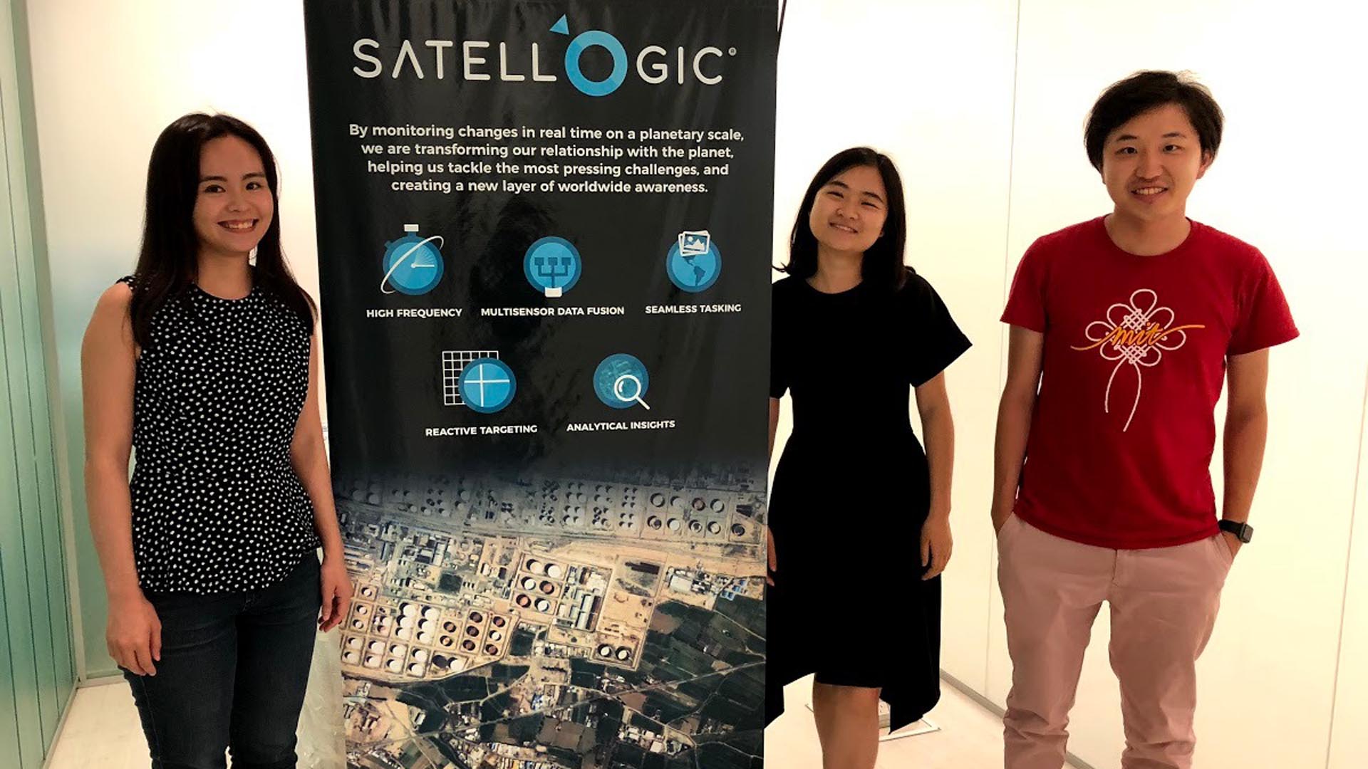 Tsai, Liu y Nomura, tres estudiantes de la Escuela Sloan del MIT en acción en Buenos Aires. Cada equipo tiene un proyecto concreto a desarrollar según la empresa a la que asesora