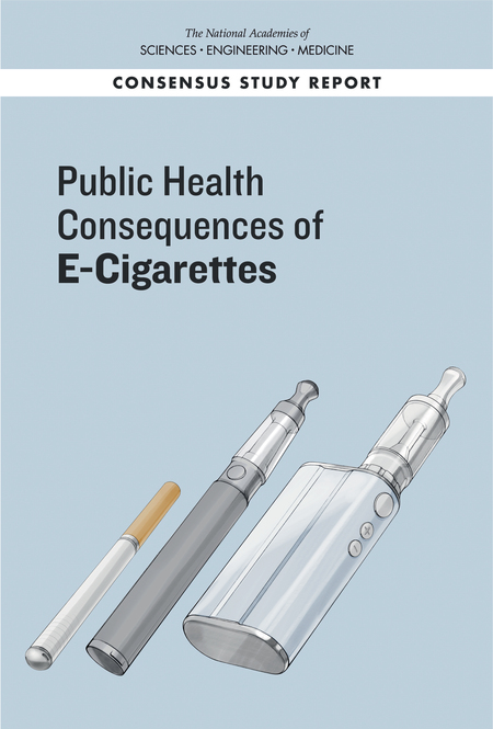 El estudio de la Academia Nacional de Ciencias, Ingeniería y Medicina de los Estados Unidos confirmó la escasa seguridad de los e-cigarette.