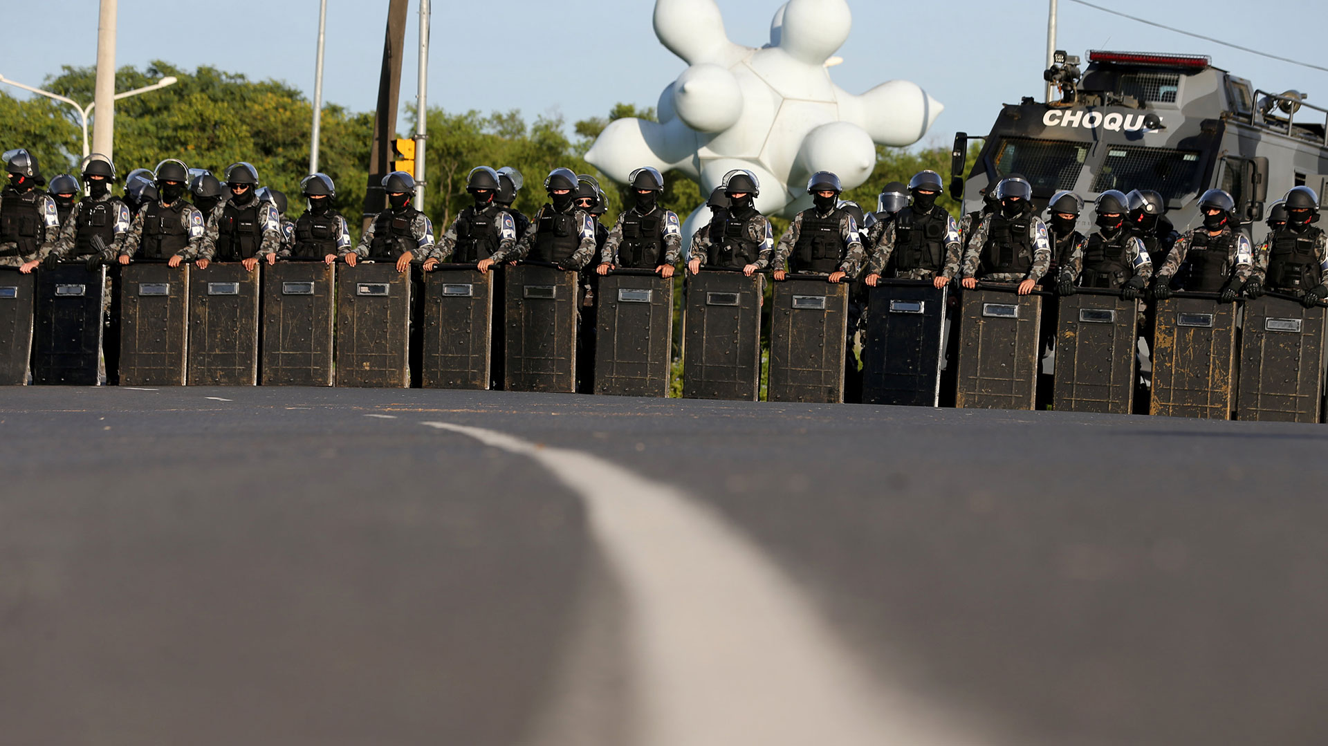 Las autoridades temen enfrentamientos en los alrededores del juzgado (Reuters)