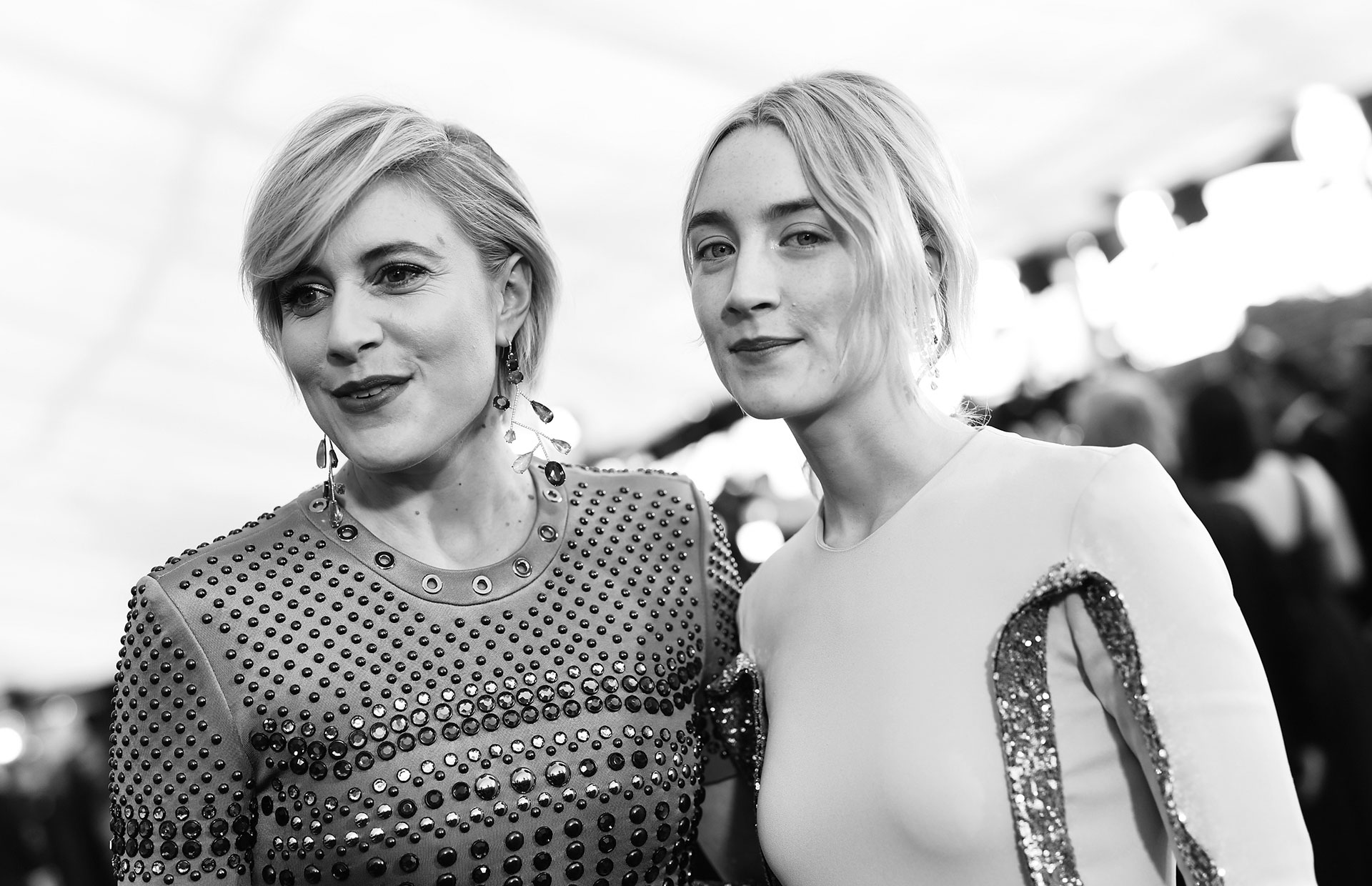 La directora Greta Gerwing y Saoirse Ronan. Foto by Emma McIntyreGetty Images for Turner Image.
