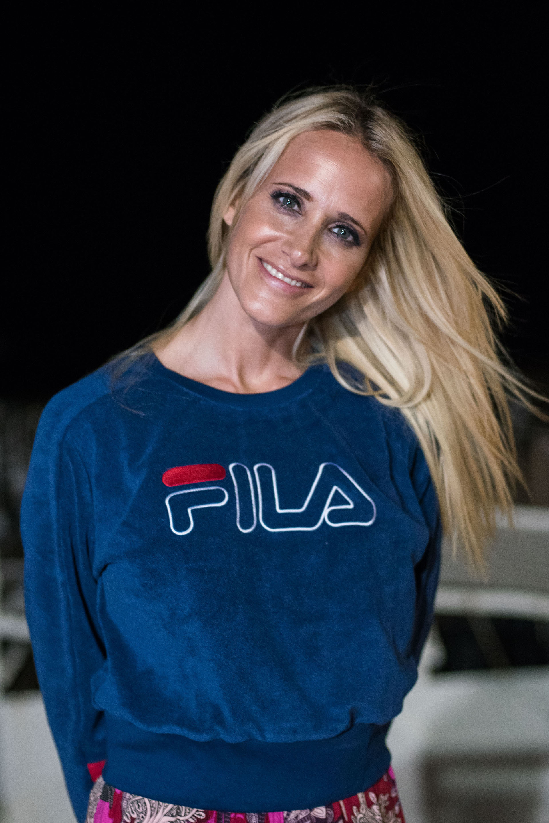 Julieta Prandi también estuvo entre los invitados. Fila propone una agenda de actividades deportivas y saludables para toda la familia, que incluye clases de zumba, spinning, running team, clínicas deportivas, entre otras