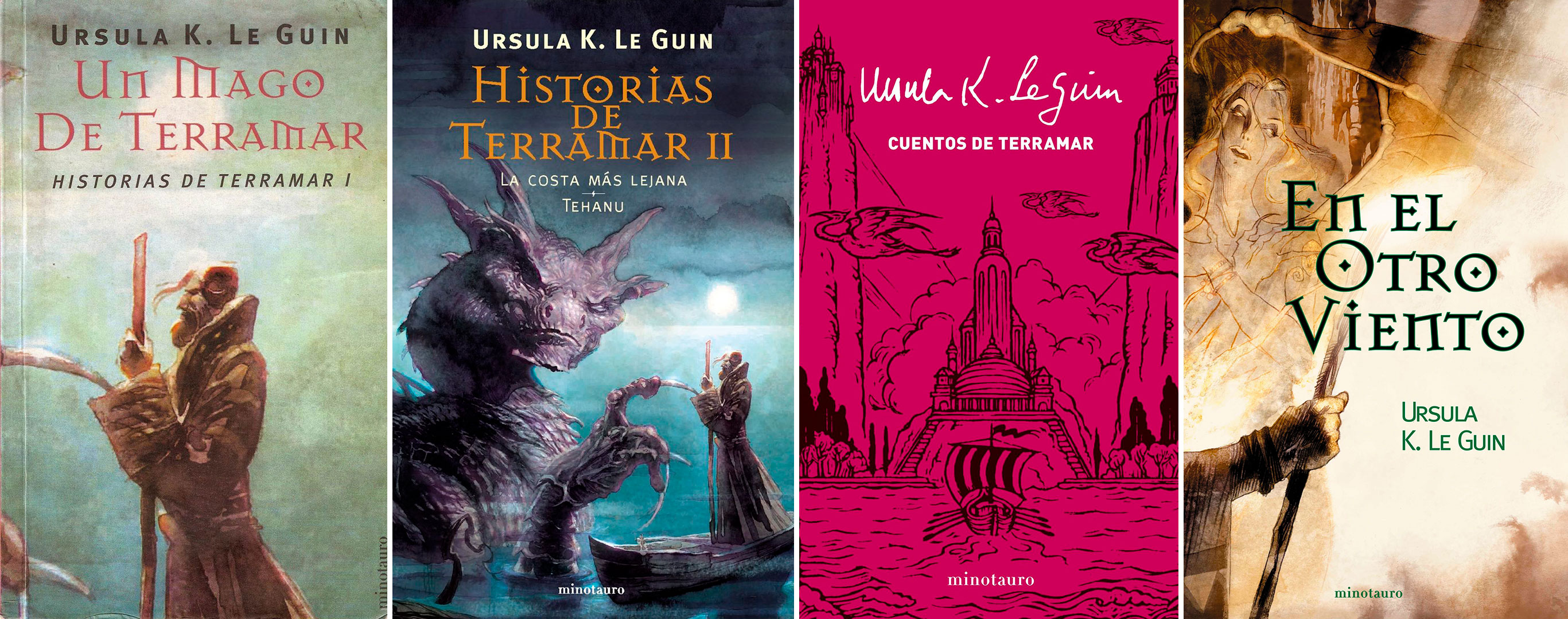 Los seis libros de la “saga Terramar” en 4 publicaciones