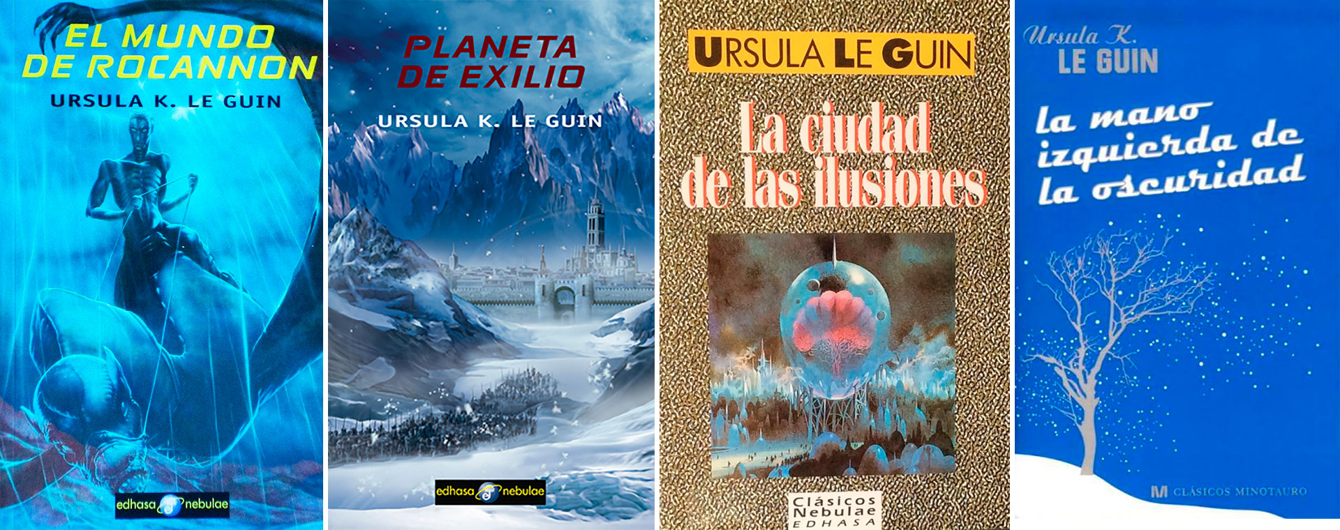 La “Saga Ekumen” está compuesta por ocho libros