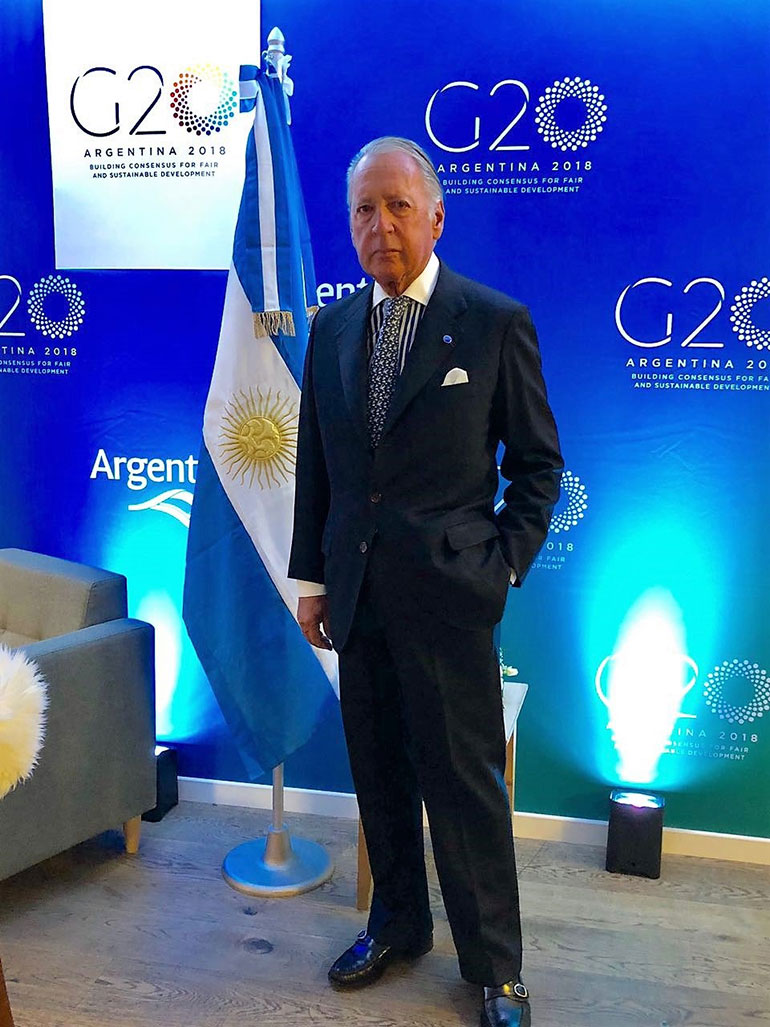 Daniel Funes de Rioja en el B 20