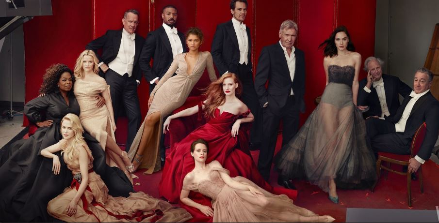 Las figuras que aparecen en la última portada de Vanity Fair