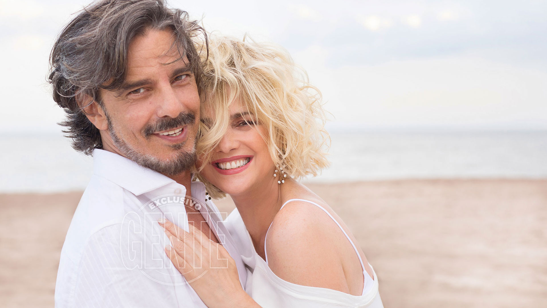 Araceli González y Fabián Mazzei, 10 años juntos. (Foto: Christian Beliera/GENTE)
