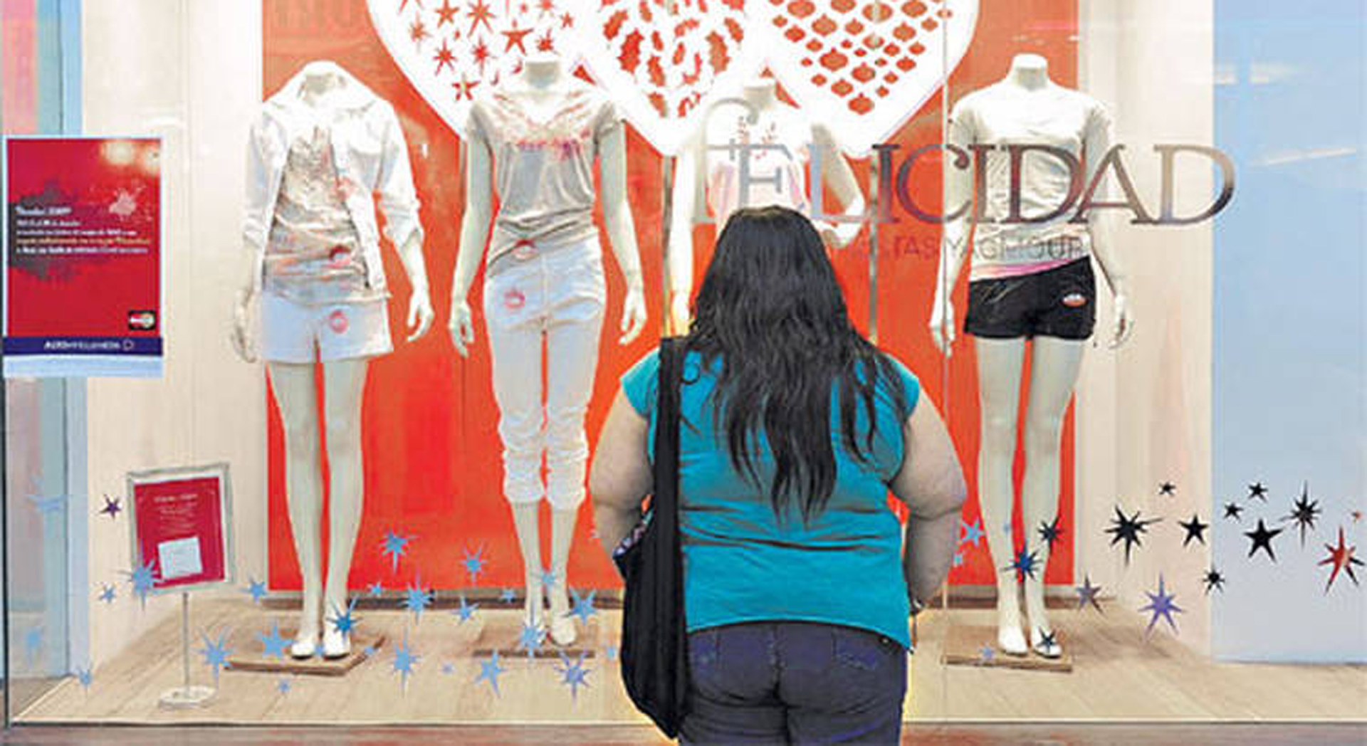 Para muchas mujeres es difícil comprar ropa de su talle