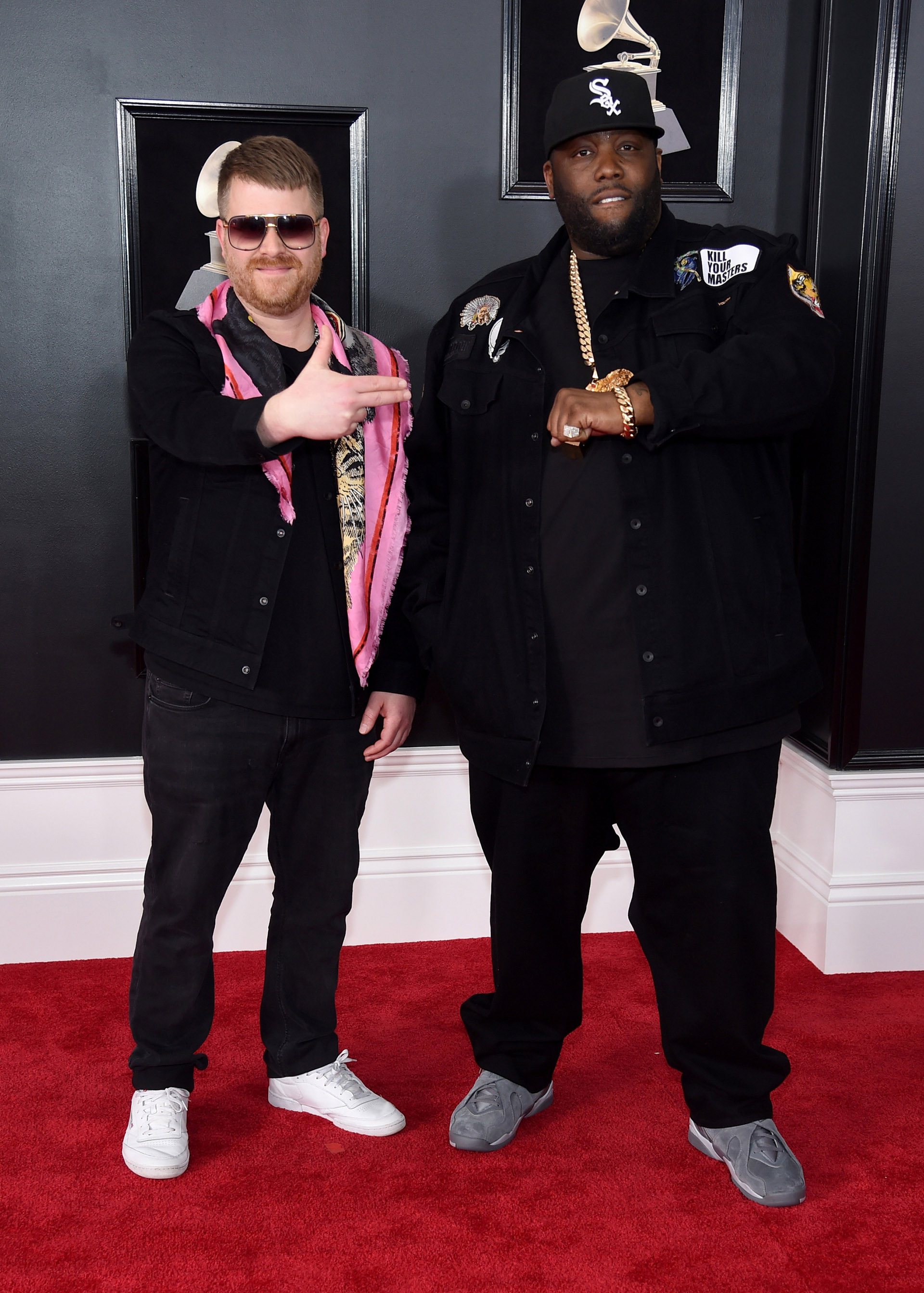 El-P y Killer Mike de Run The Jewels (AFP)