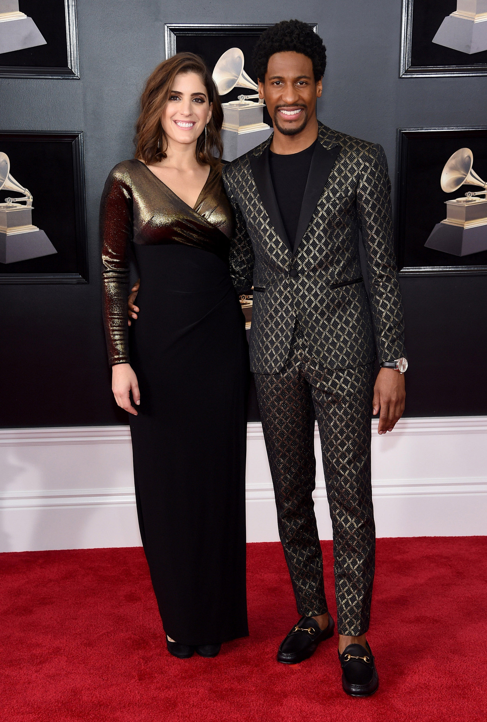 Suleika Jaouad y Jon Batiste (AFP)