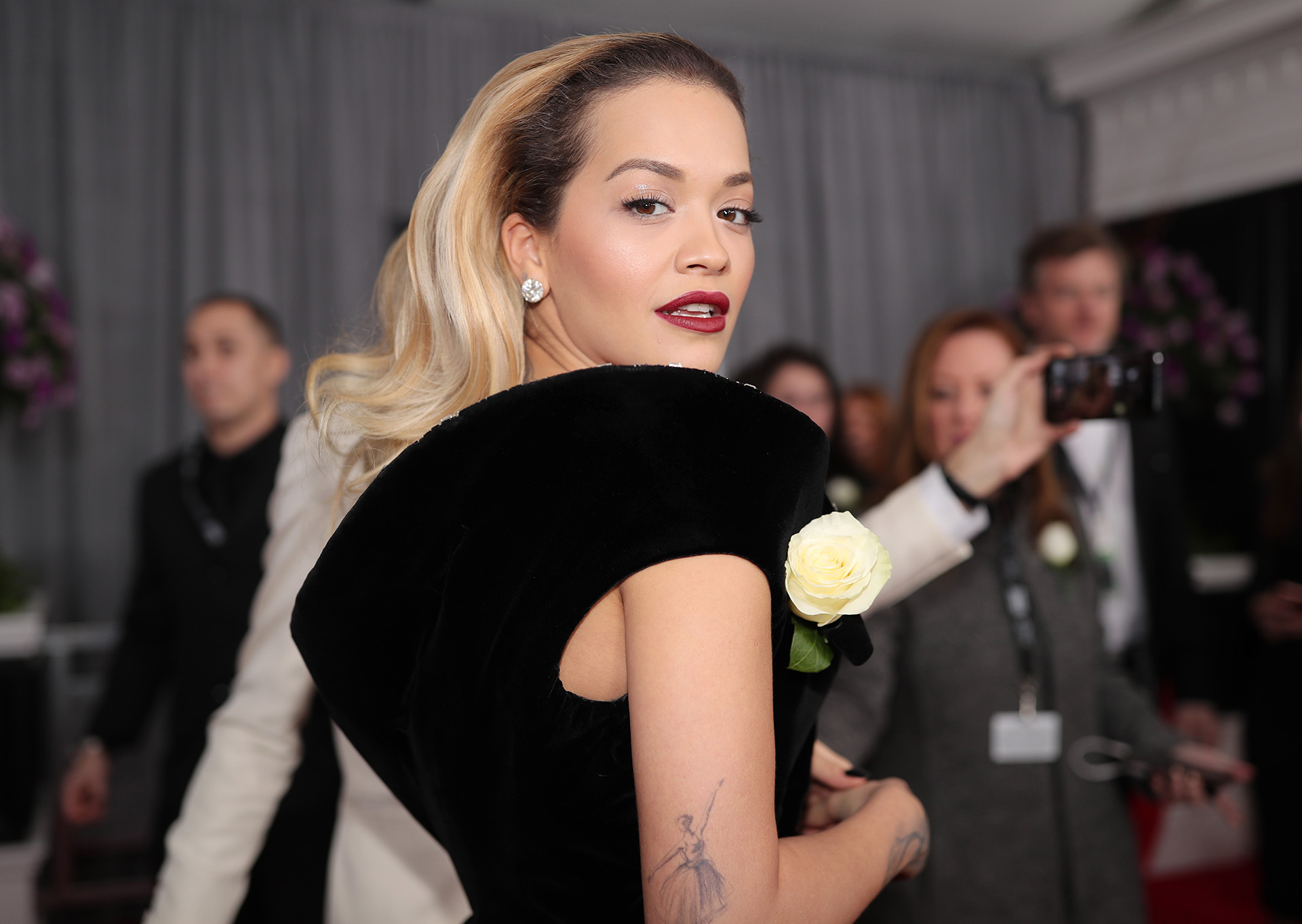 Rita Ora (Christopher Polk/Getty Images para NARAS)