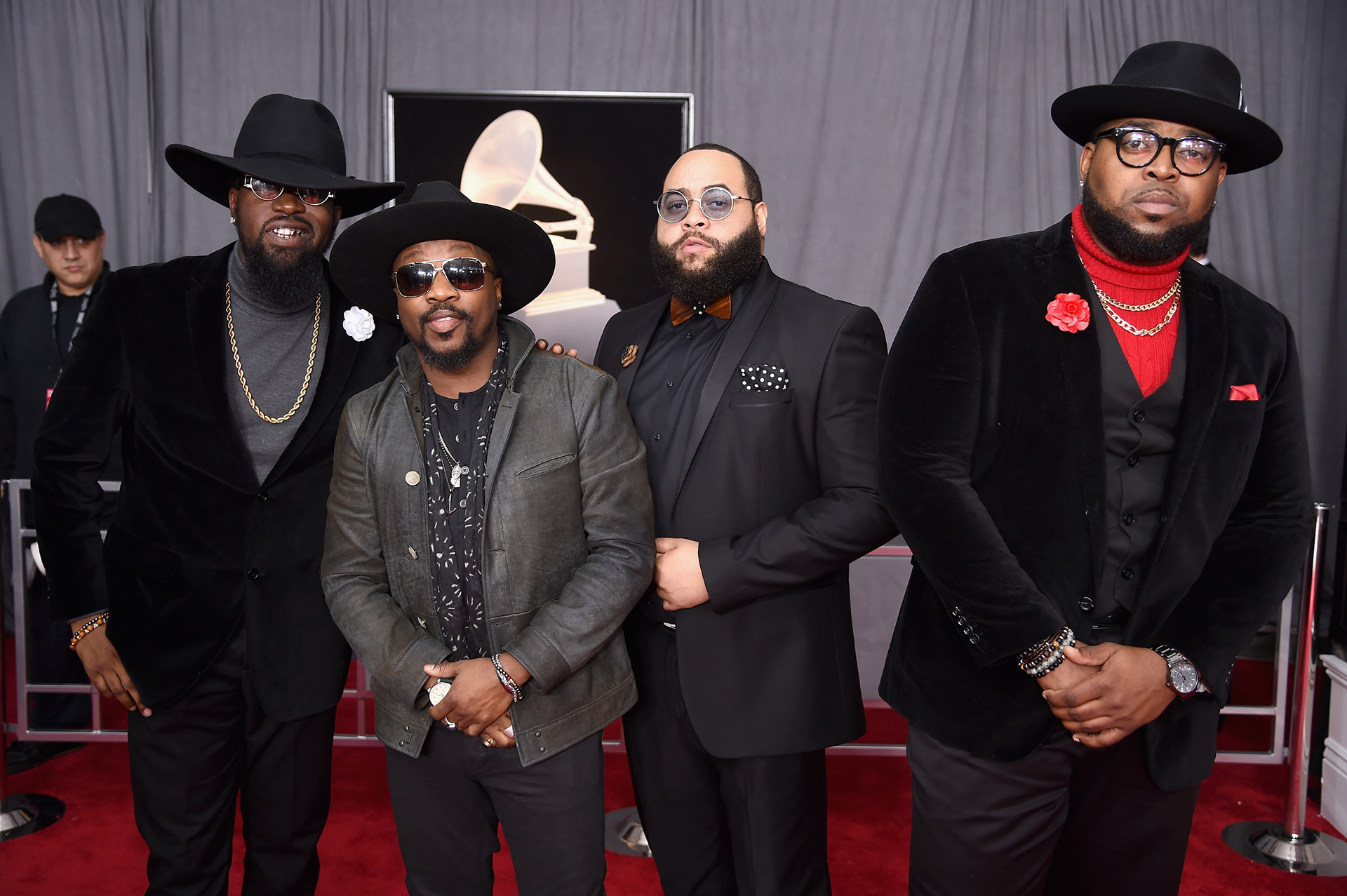 Anthony Hamilton y The Hamiltones (Getty)
