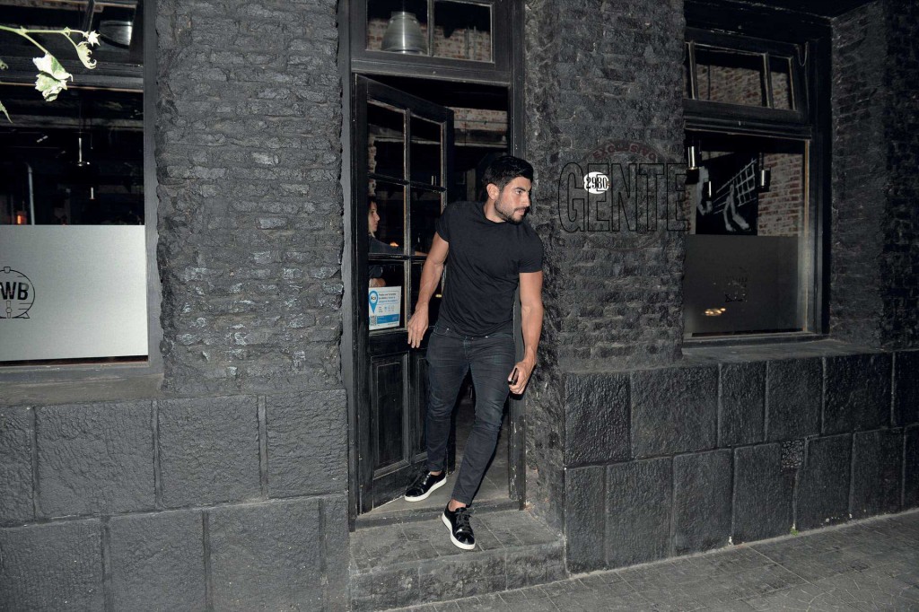 Moyano sale un momento después. (Foto Diego García GENTE)