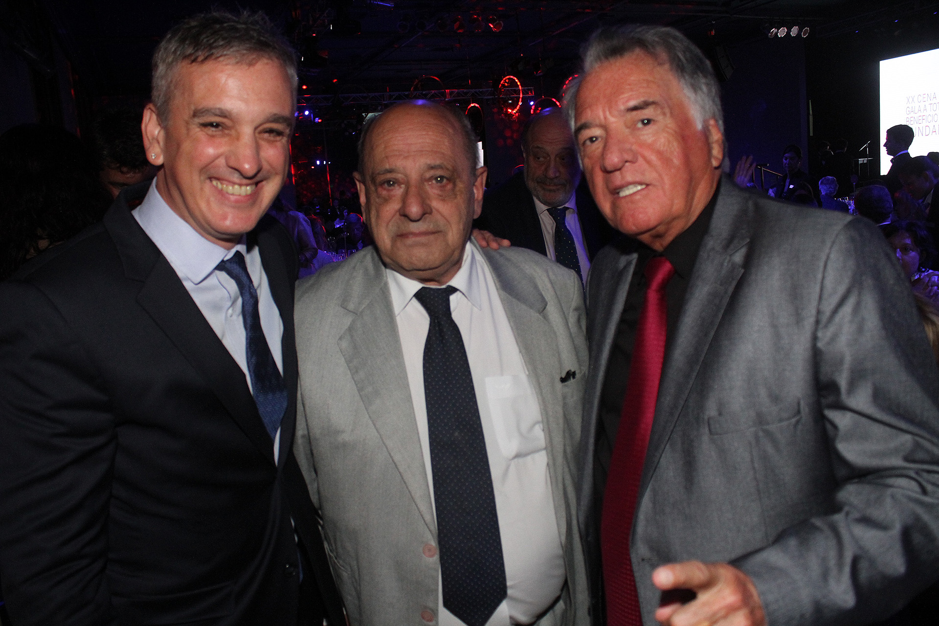 Marcelo González, Carlos Fernando Arroyo y Luis Barrionuevo