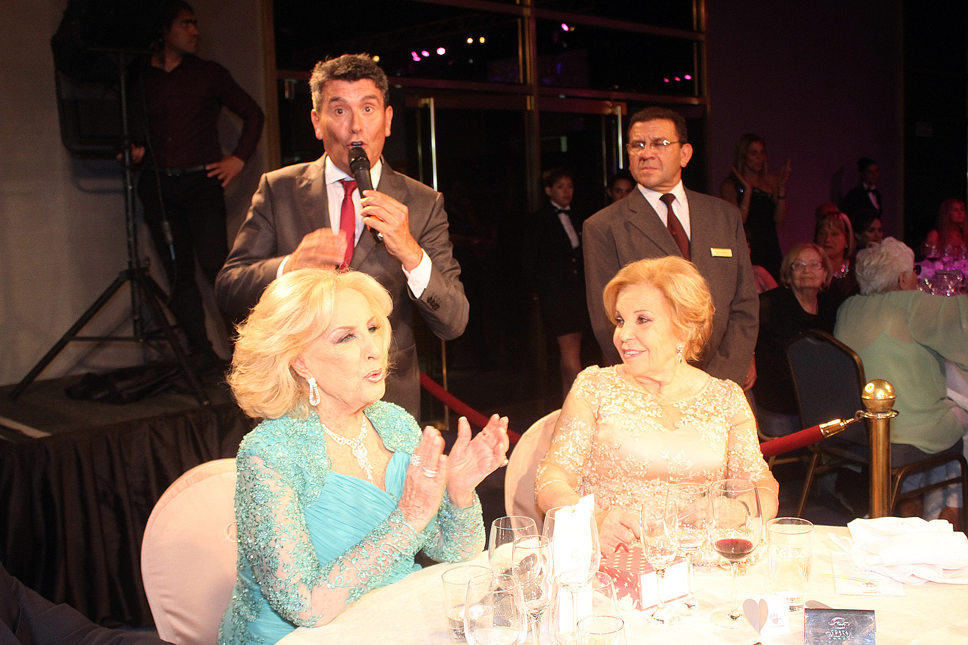 Miguel Ángel Cherutti hizo un show humorístico