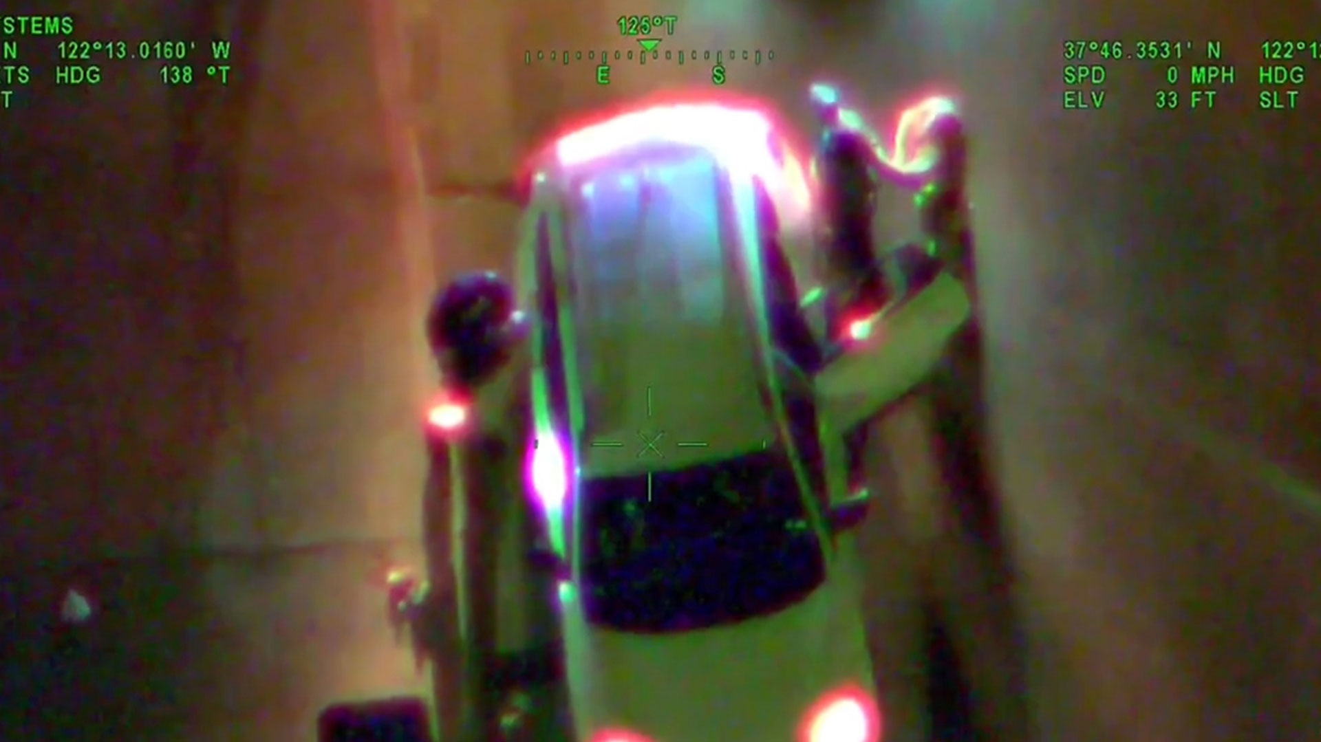 Así detenía al sospechoso del ataque