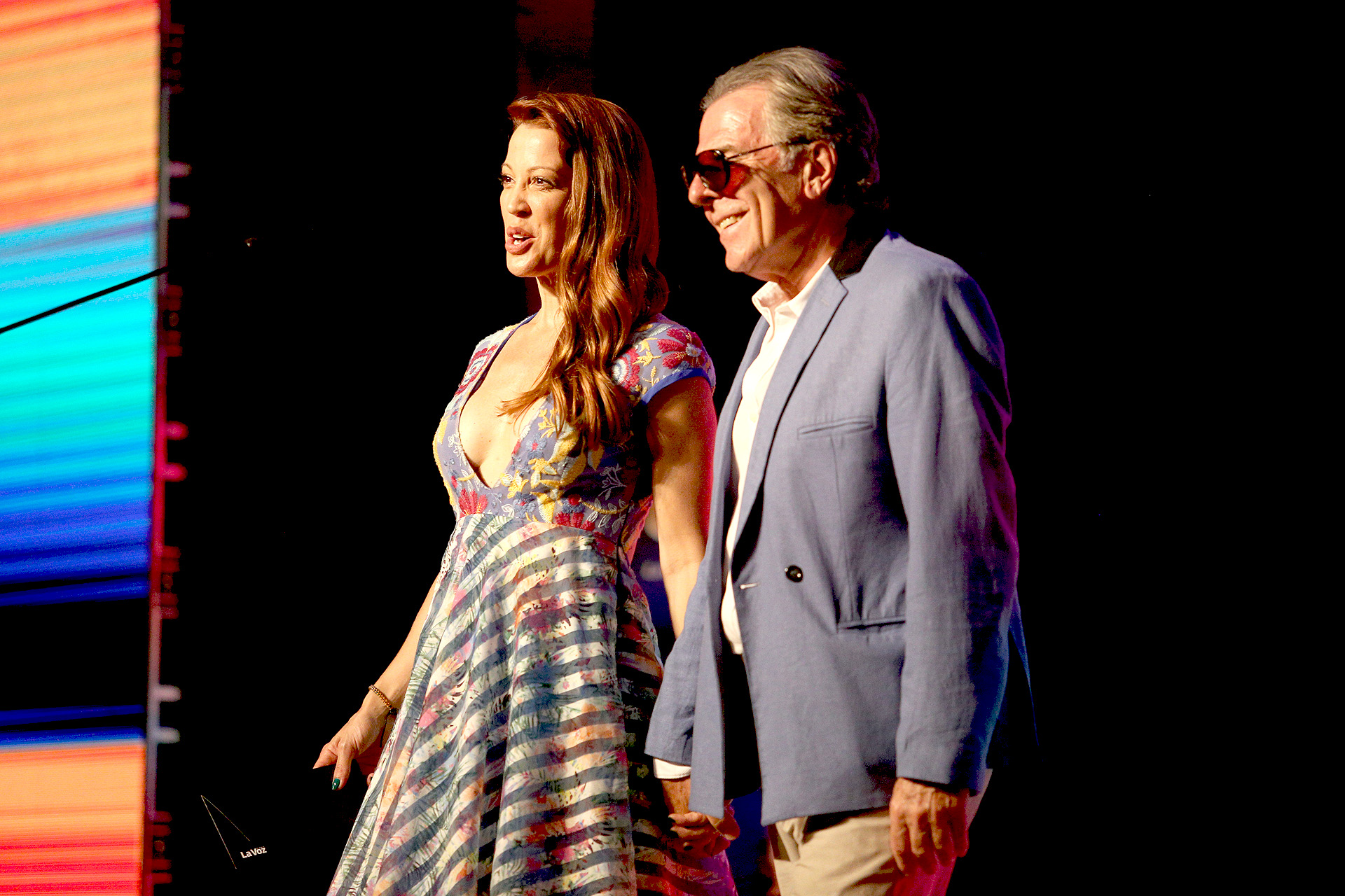 Miriam Lanzoni y Victor Laplace