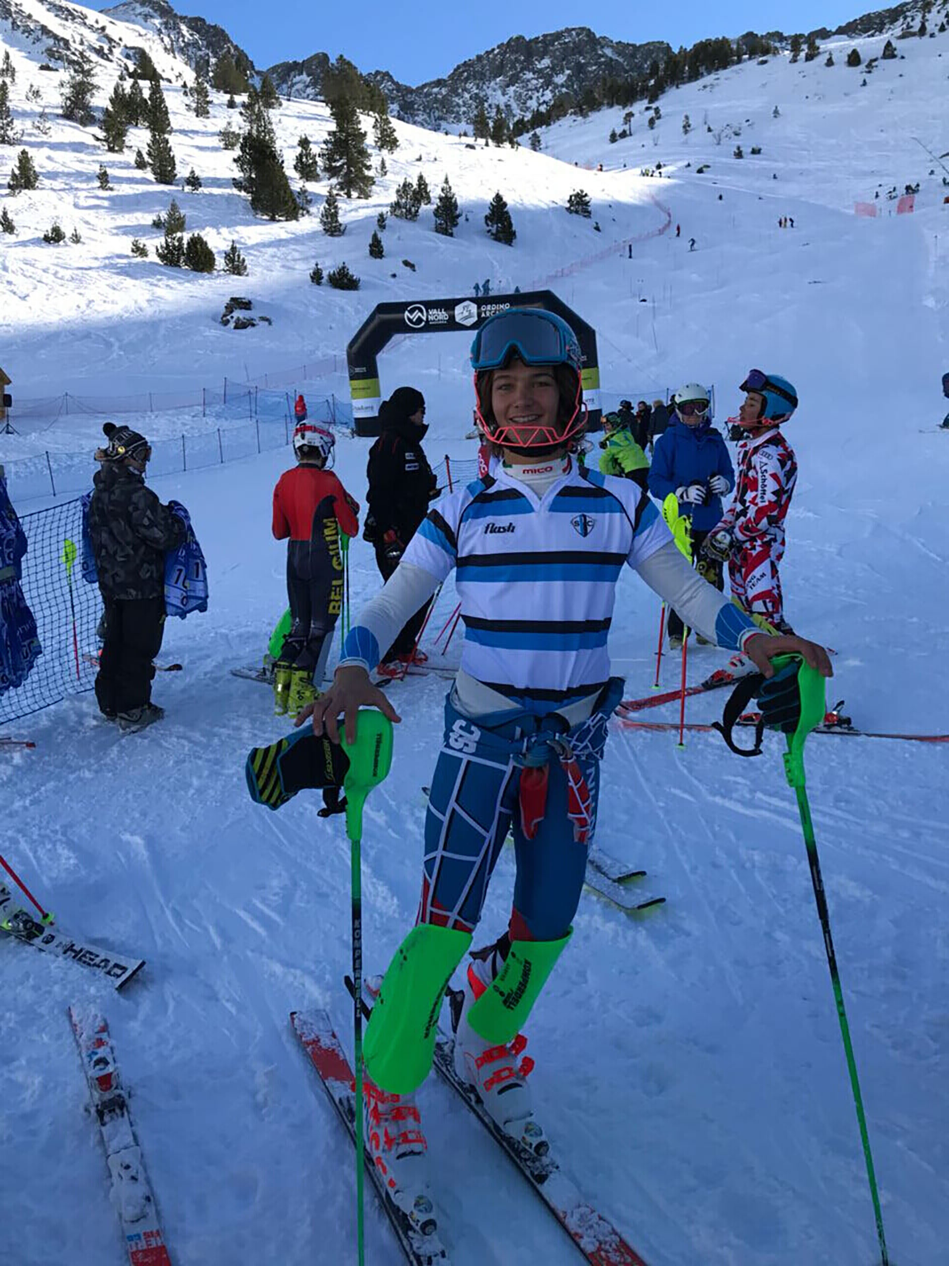 Tiziano Gravier, el nuevo campeón en Slalom del Torneo Internacional Borrufa – Andorra, uno de los más importantes del mundo