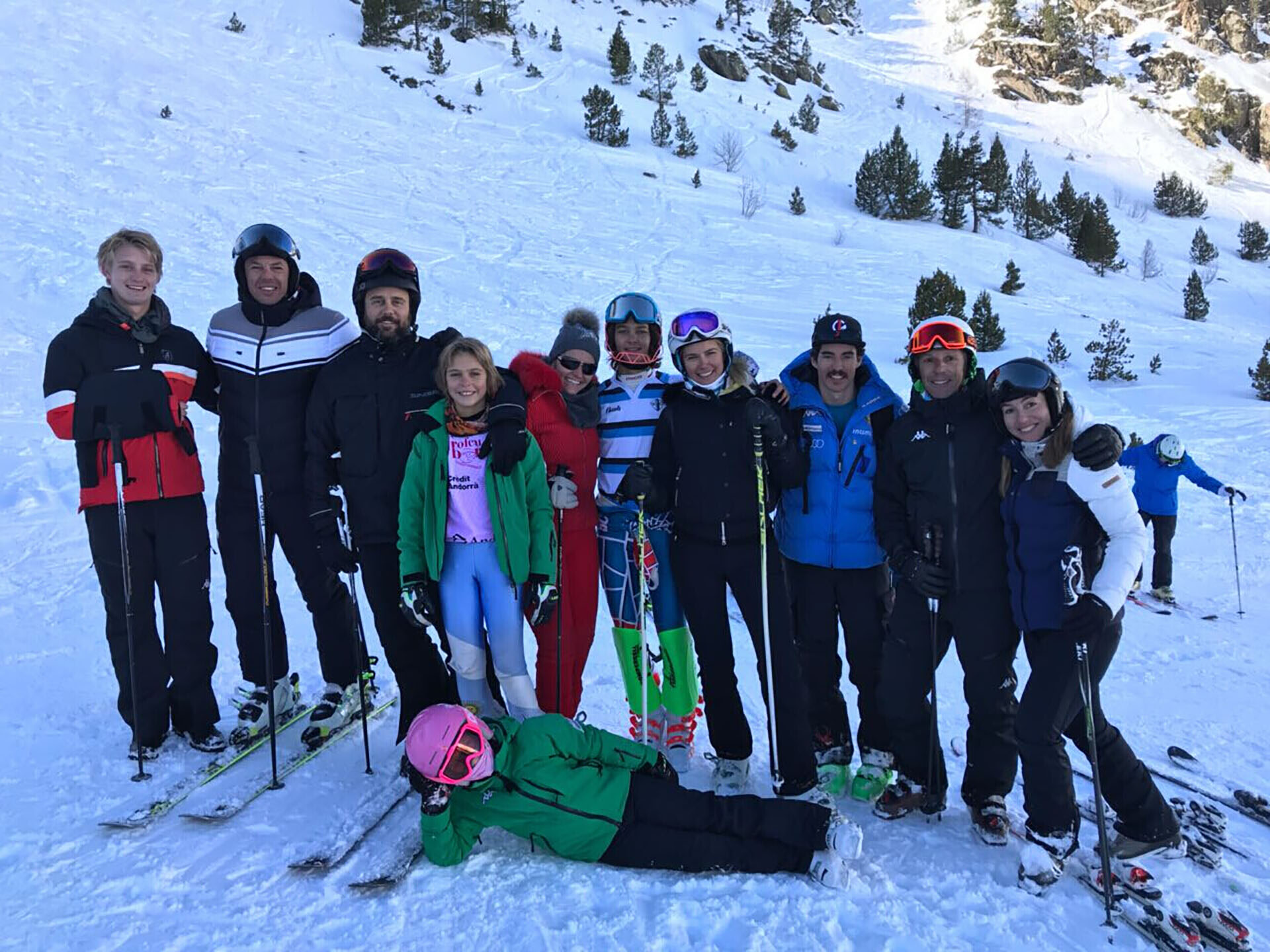 Los Gravier- Mazza en la nieve europea: una familia que cada invierno disfruta del esquí en las mejores pistas del mundo